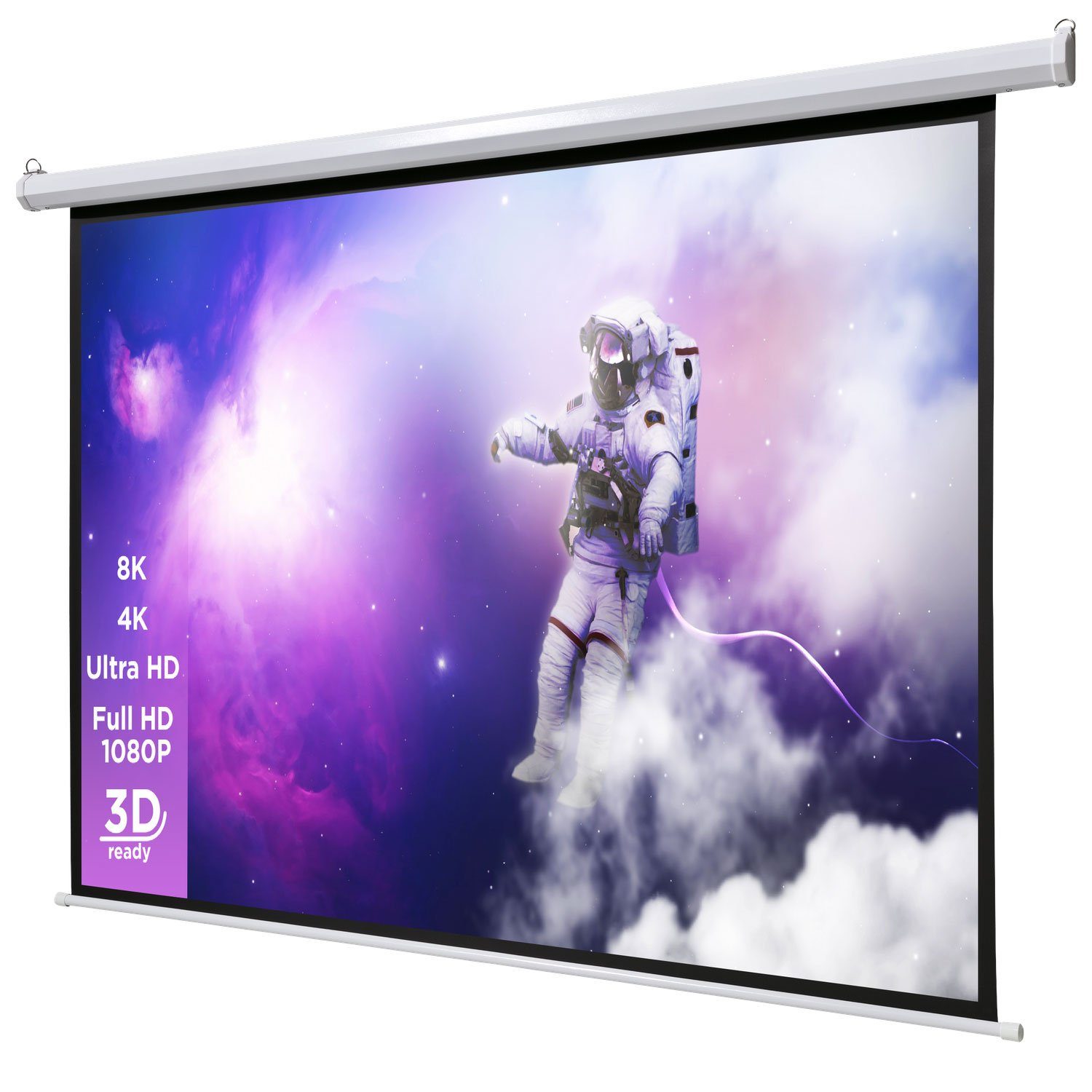 Celexon basic line Motorleinwand (200 x 200cm, 1:1, Gain 1,5)