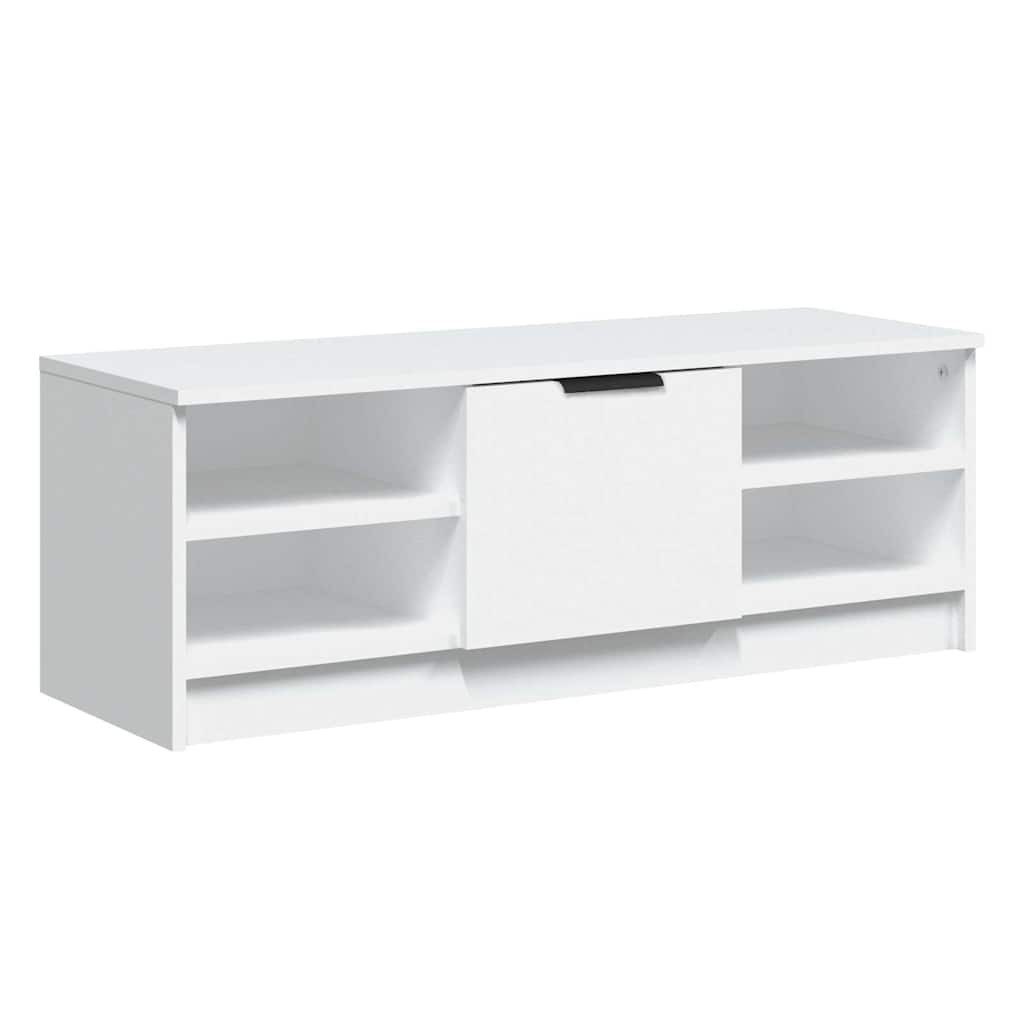 vidaXL TV-Schrank TV-Schrank Weiß 102x35,5x36,5 cm Holzwerkstoff (1-St)