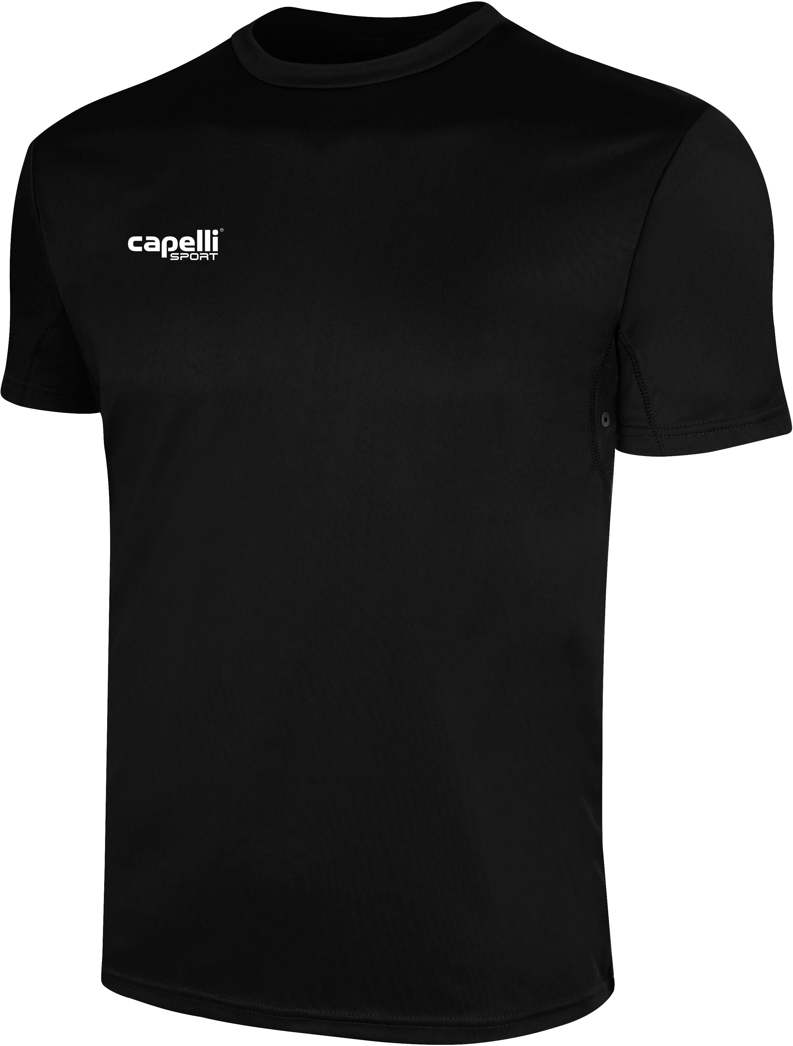 Capelli Sport Trainingsshirt mit Belüftungslöchern unter den Ärmeln