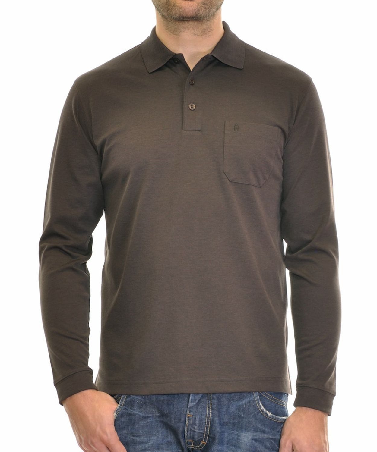 RAGMAN Langarm-Poloshirt Softknit langarm günstig online kaufen