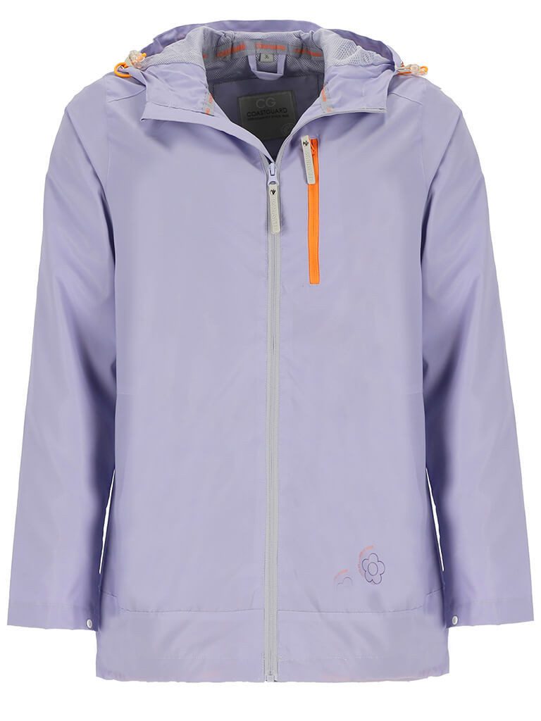 Coastguard Regenjacke 51015 Damen Jacke reflektierend mit Kapuze - Outdoor-Jacke mit Taschen