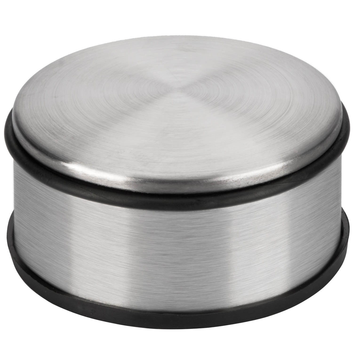 Goods+Gadgets Türstopper Türpuffer aus Edelstahl (Türhalter mit Gummi Ring, günstig online kaufen