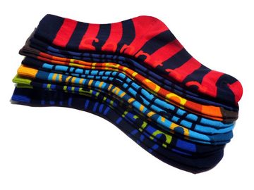 WERI SPEZIALS Strumpfhersteller GmbH Basicsocken Socken Set für Jungs und Herren >>Wochentage<< aus Baumwolle