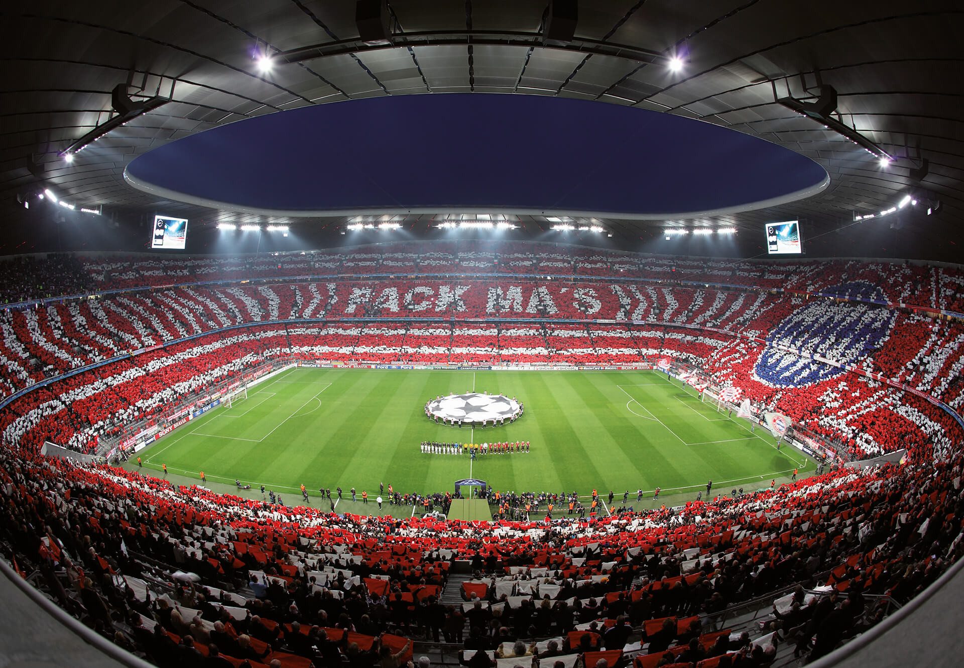 A.S. Création Fototapete Fototapete, FC Bayern München Stadion DD118845