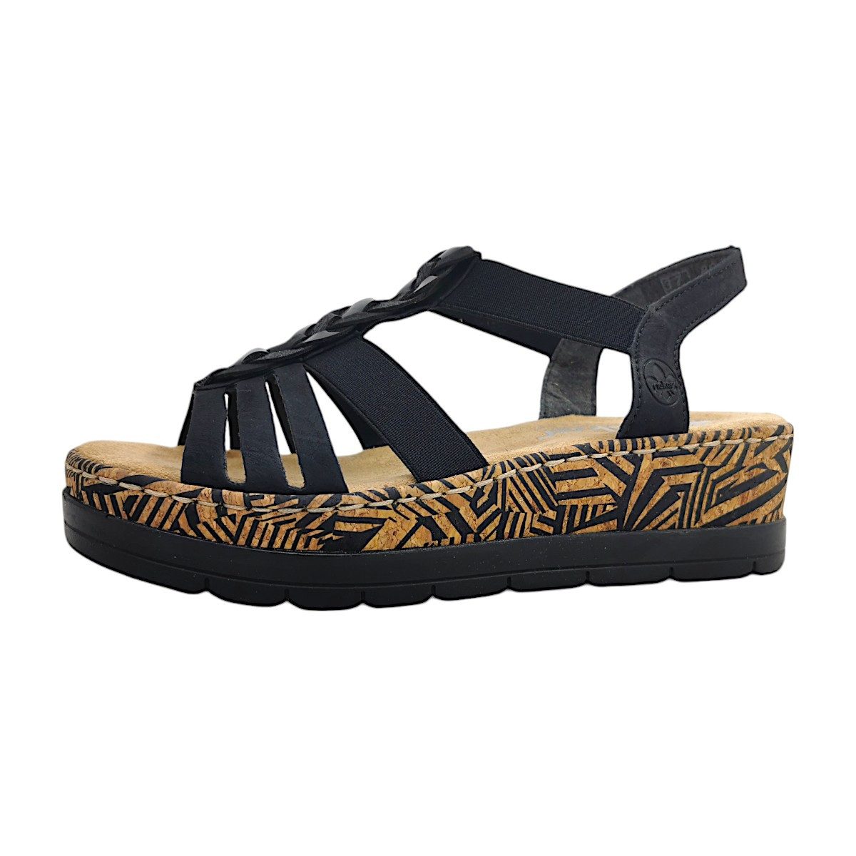 Rieker Sandale Plateausandale