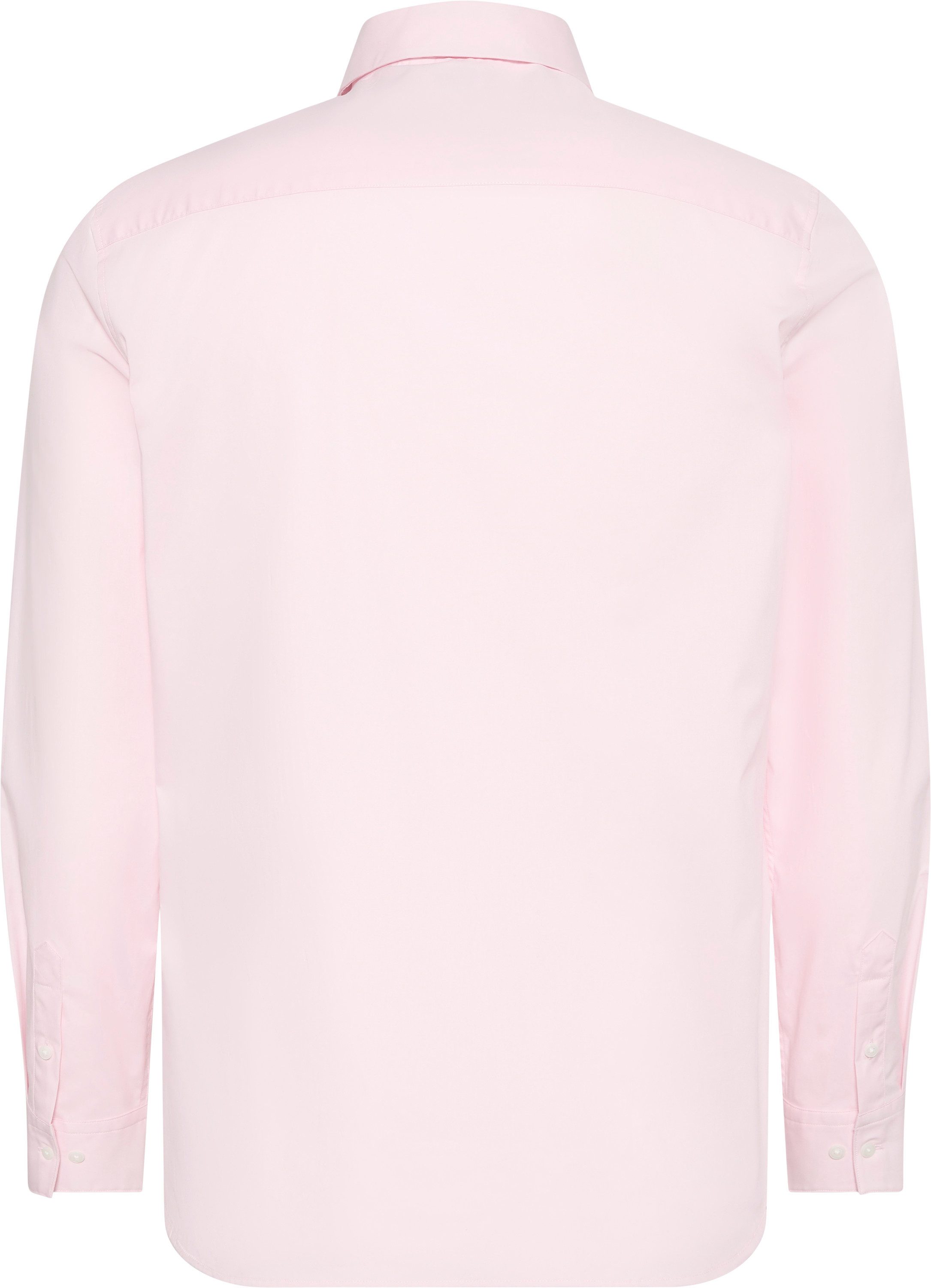 Calvin Klein Langarmhemd slim fit, in Unifarbe
