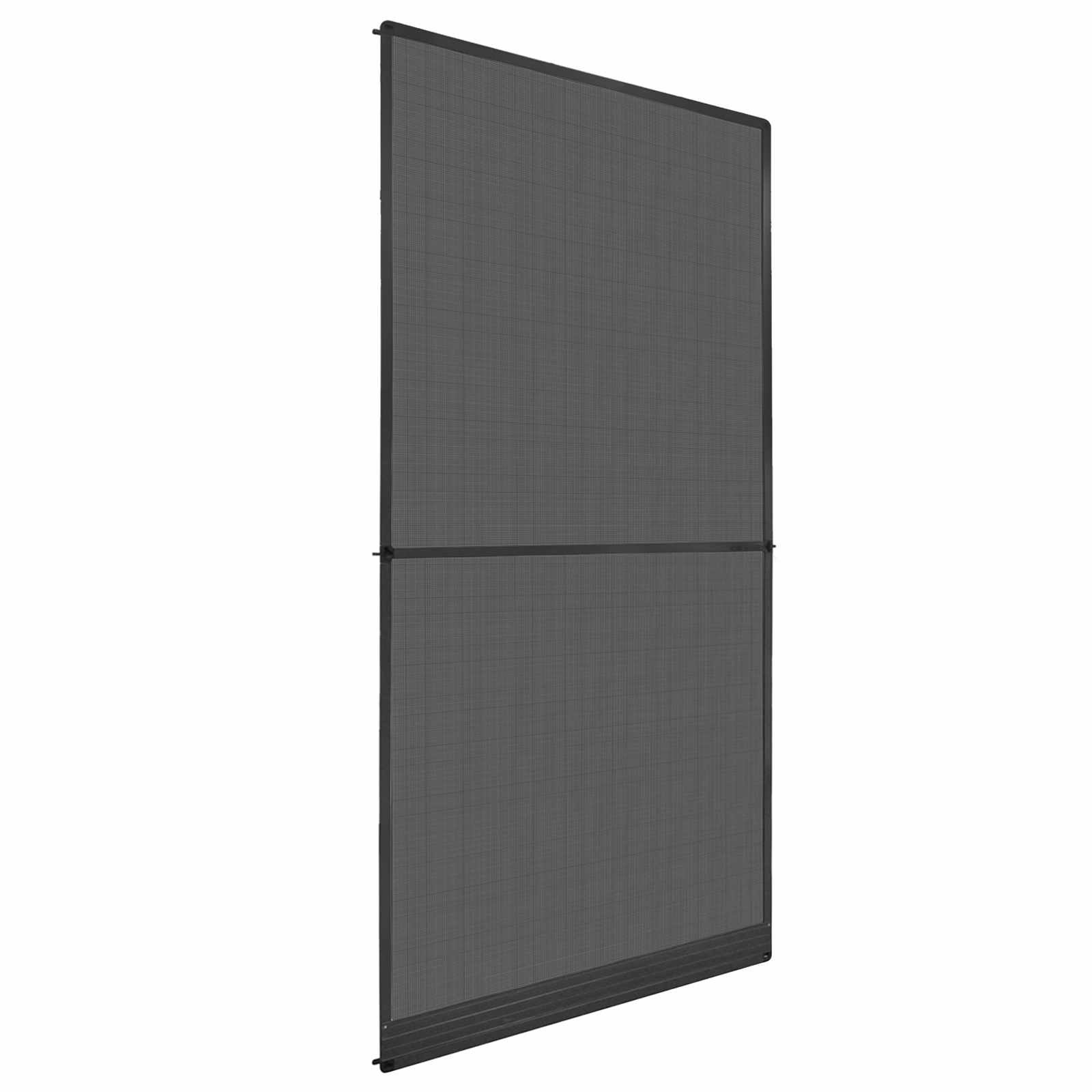 vidaXL Terrassendach Schwenk-Insektenscreen Anthrazit und Schwarz 120 x 240 cm, (1-St)