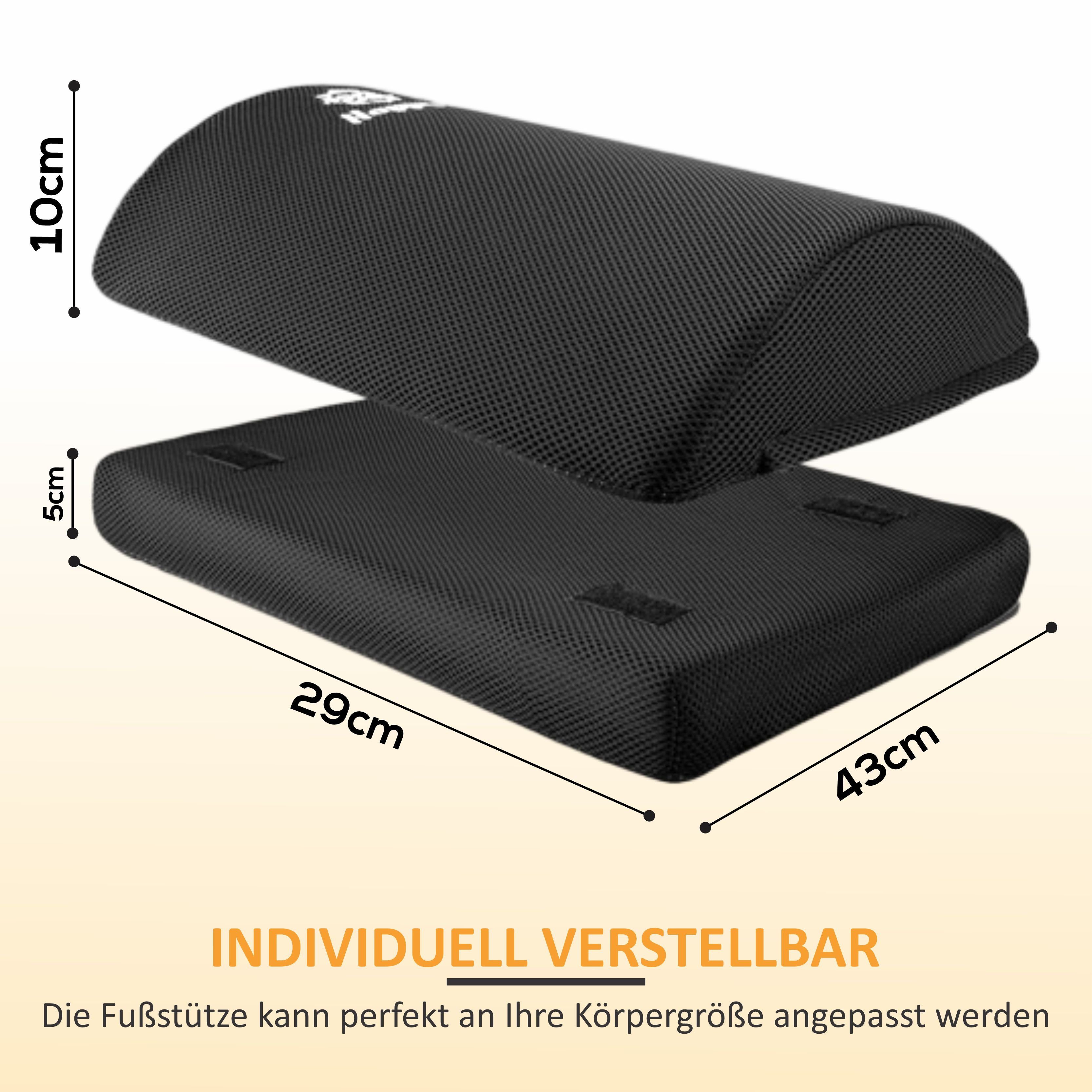HappyU Fußstütze Schreibtisch Fußhocker geg. Rücken günstig online kaufen