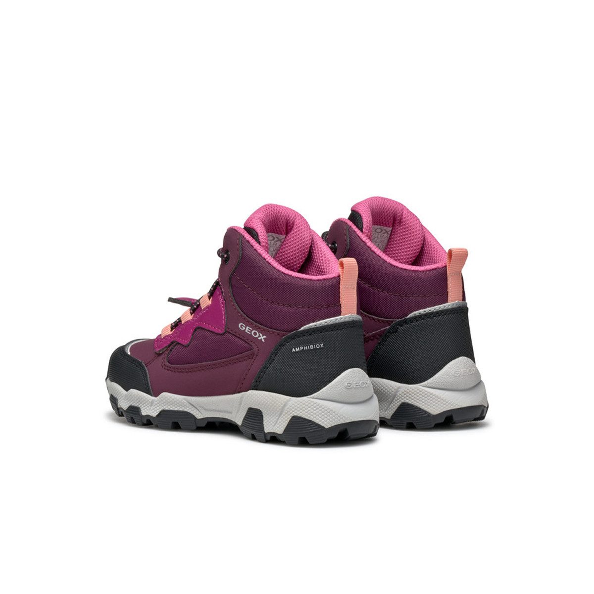 Geox GEOX MAGNETAR, Warmfutter in Lila für Kinder Sneaker