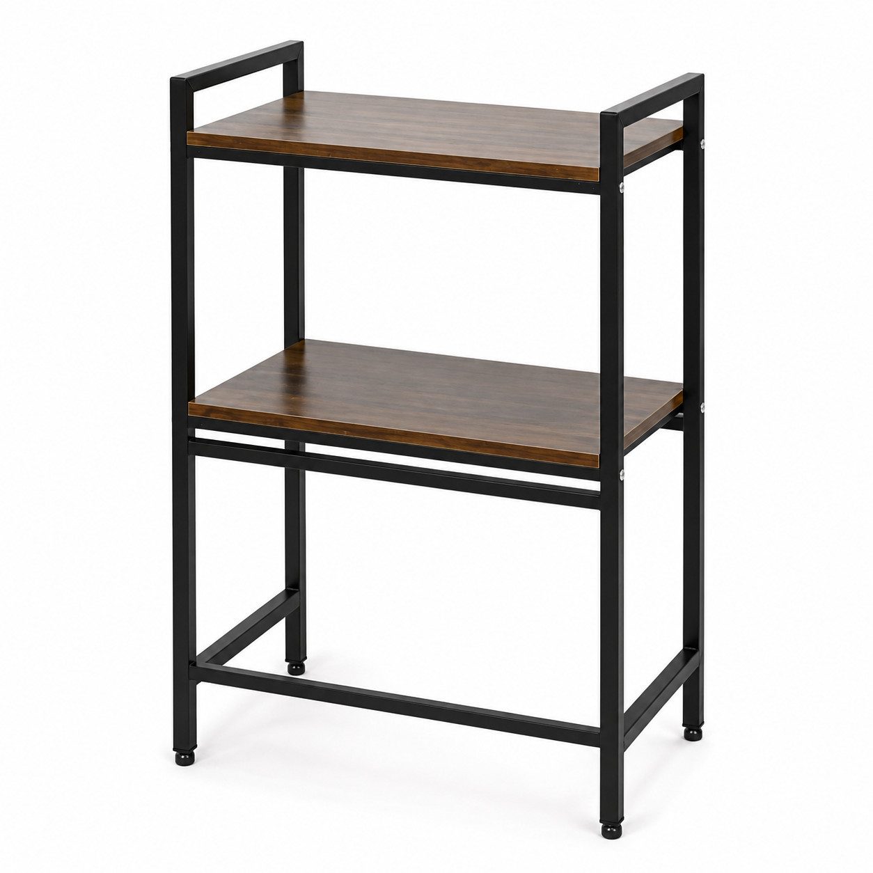 OYLCDI Standregal Küchenregal für Mikrowelle – 2-stufiger Ablageständer aus Metall, Mikrowellenregal Mikrowellenständer Mikrowellenhalter Küchenorganizer stände – Bild 4 von 5