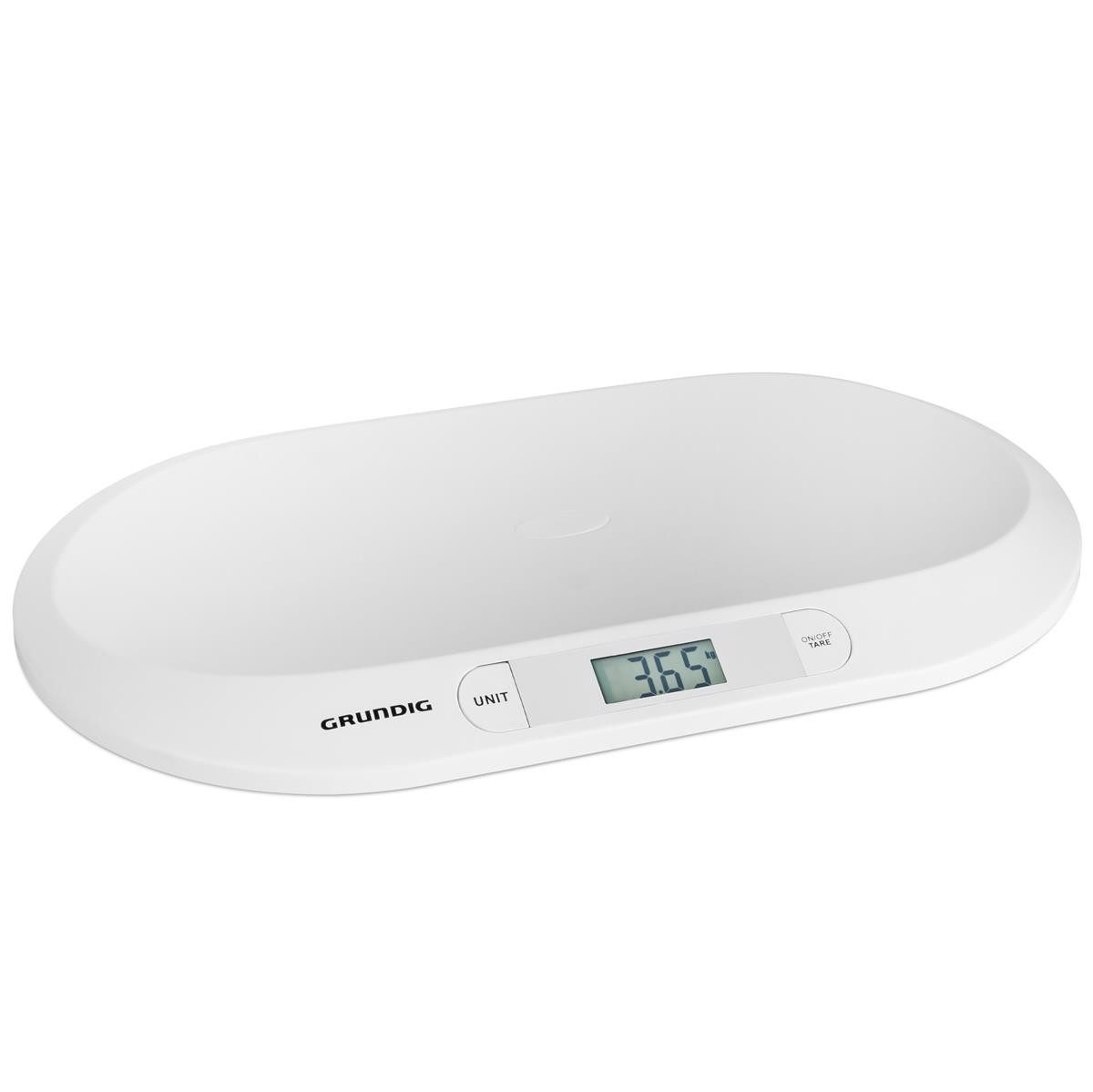 Grundig Personenwaage Digitale Kinderwaage bis 20 kg