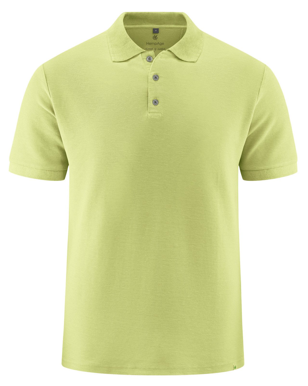 HempAge T-Shirt DH829 Poloshirt aus Pique-Jersey