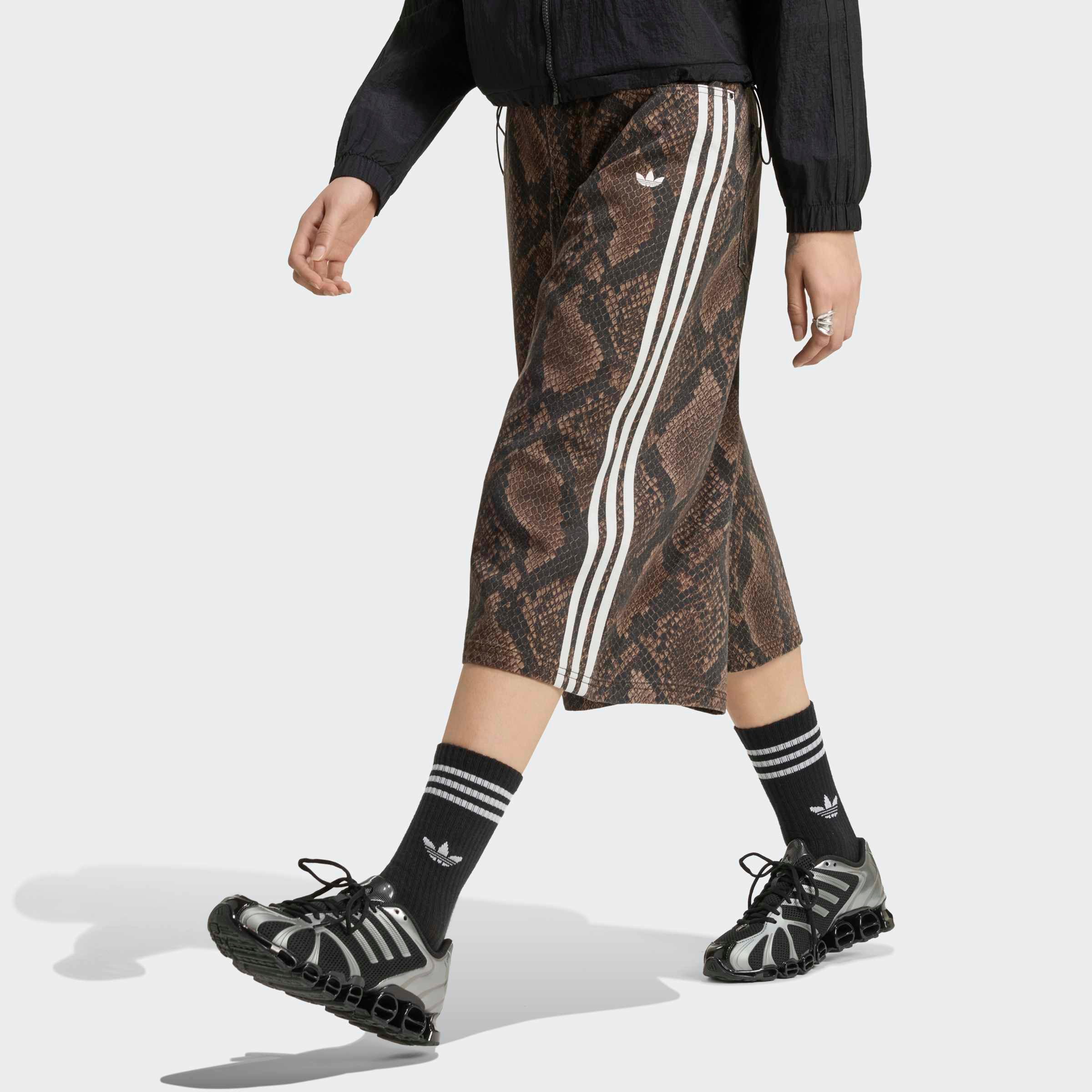 adidas Originals Shorts, DENIM, SCHLANGENPRINT