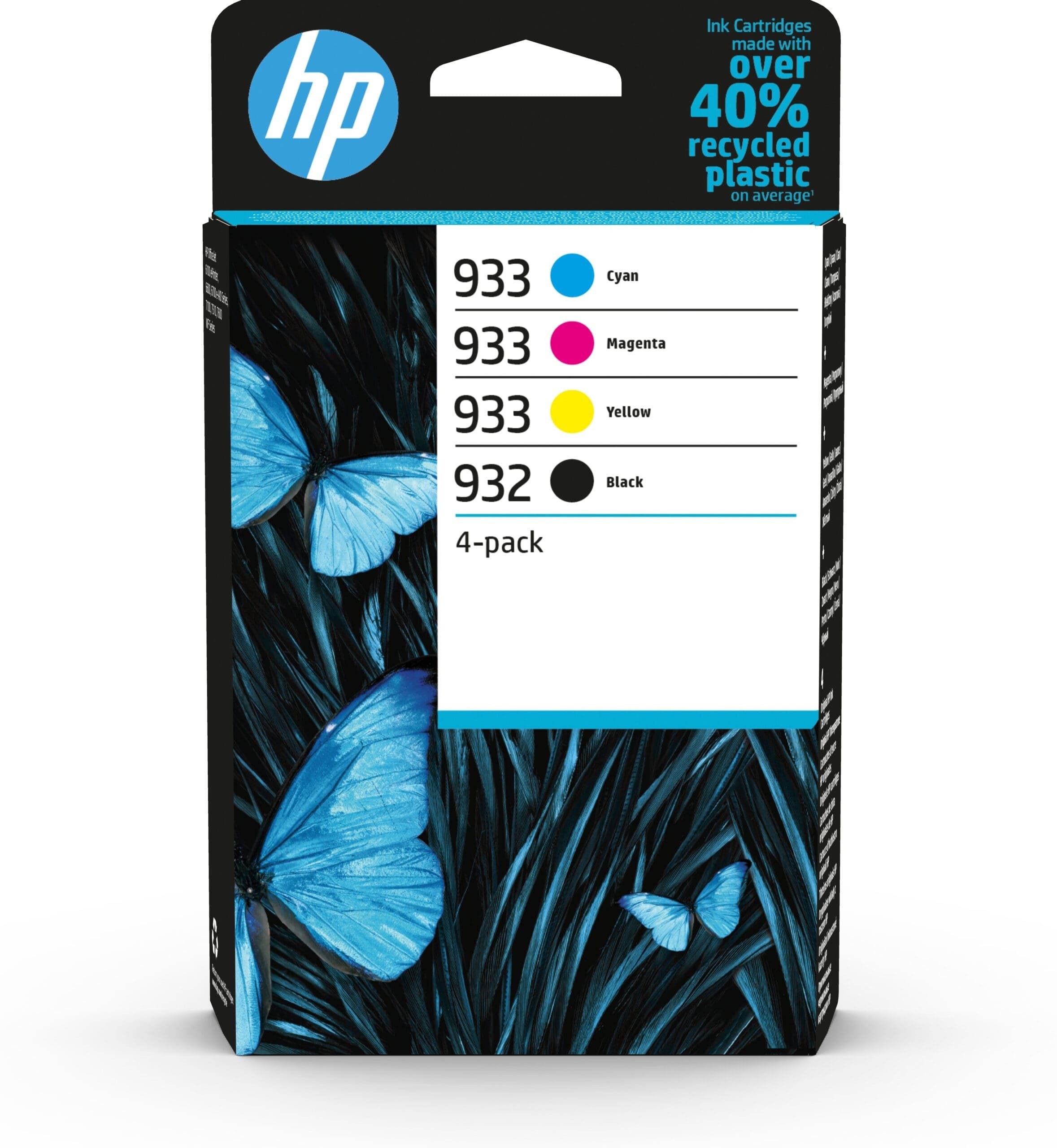 HP HP 932 Schw./933 Cyan/Magenta/Gelb Orig.-Druckerpa Tintenpatrone