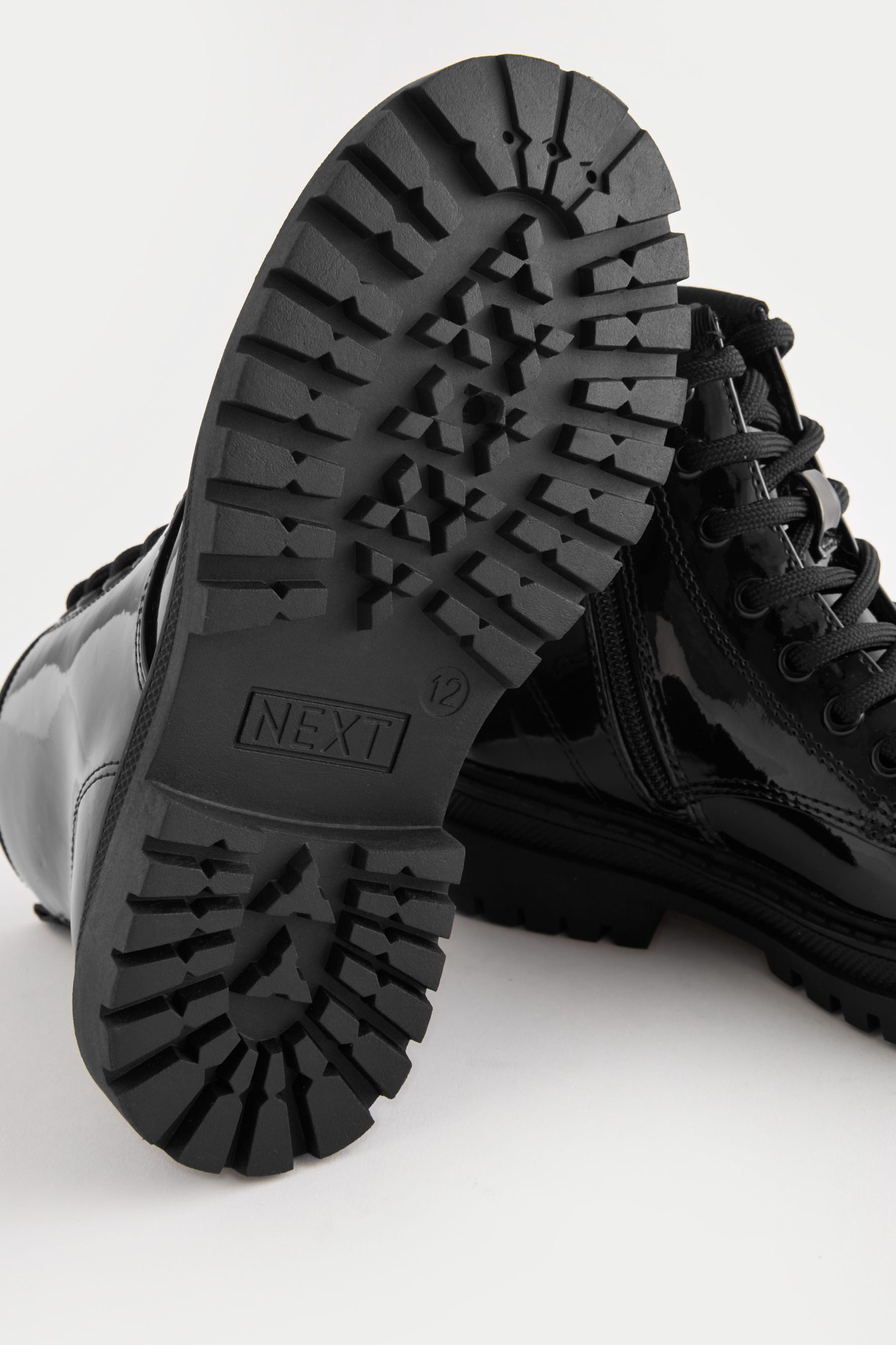 Next Warm gefütterte Schürstiefel Schnürstiefelette (1-tlg)