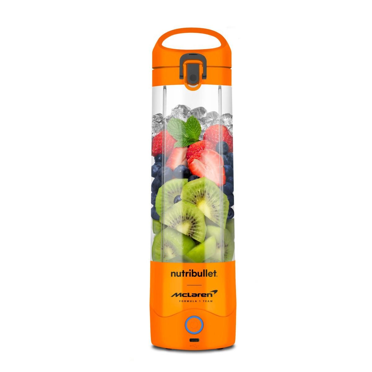 nutribullet Standmixer NBP003PA-MC, Kabelloser Standmixer mit Batterie für Smoothies & mehr