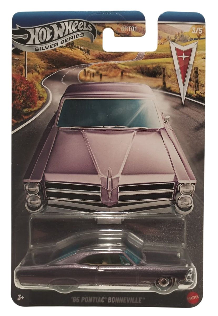 Hot Wheels Spielzeug-Auto Hot Wheels Silver Series ´65 Pontiac Bonneville Autoklassiker Fanartik