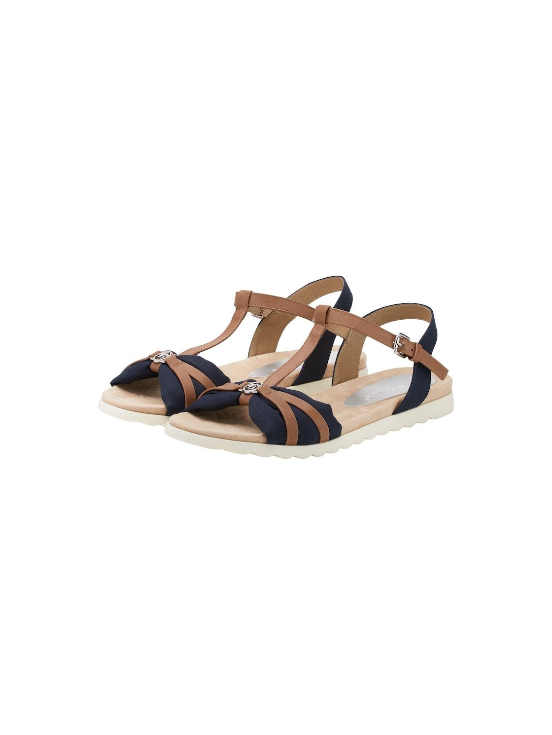 TOM TAILOR Shoes Licence Riemchensandale Flache Sandalen 