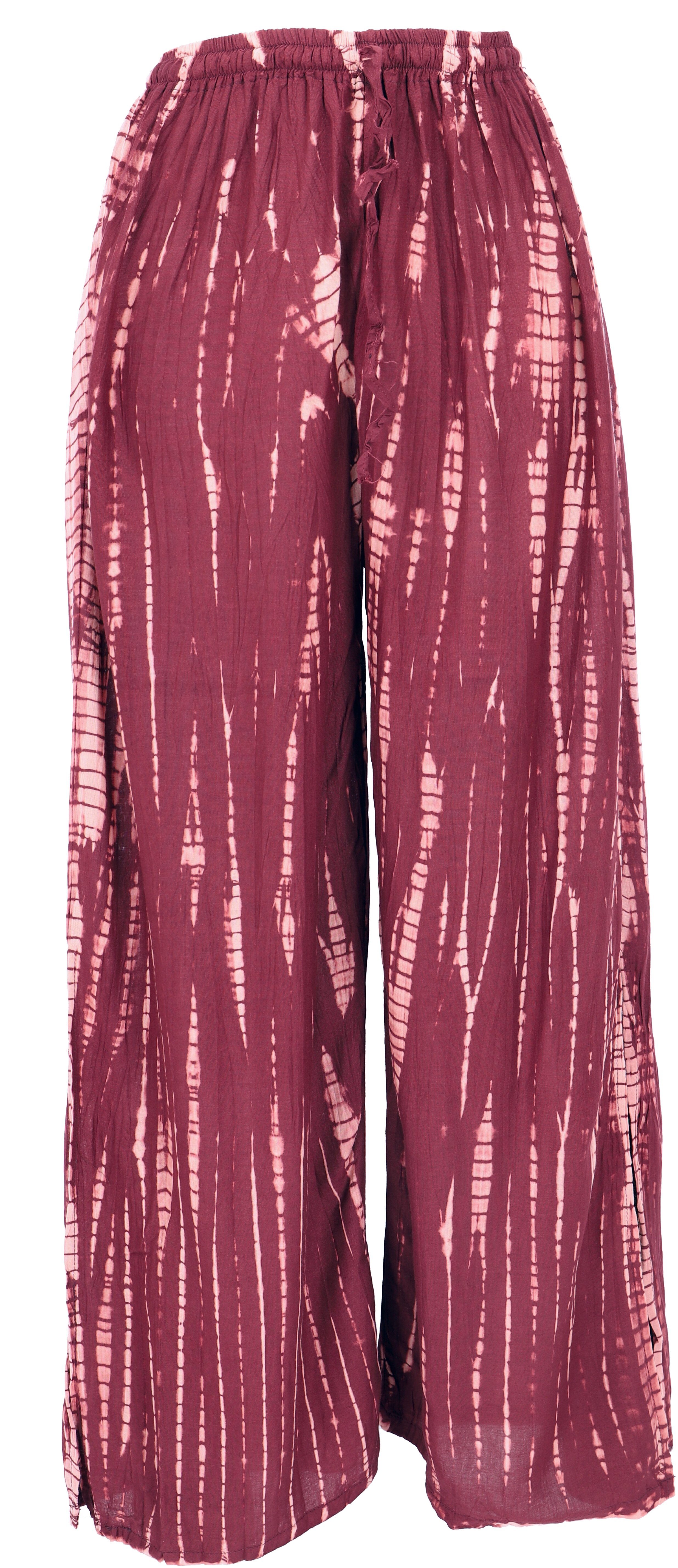 Guru-Shop Relaxhose Batik Palazzohose, Hosenrock, Schlaghose,.. günstig online kaufen