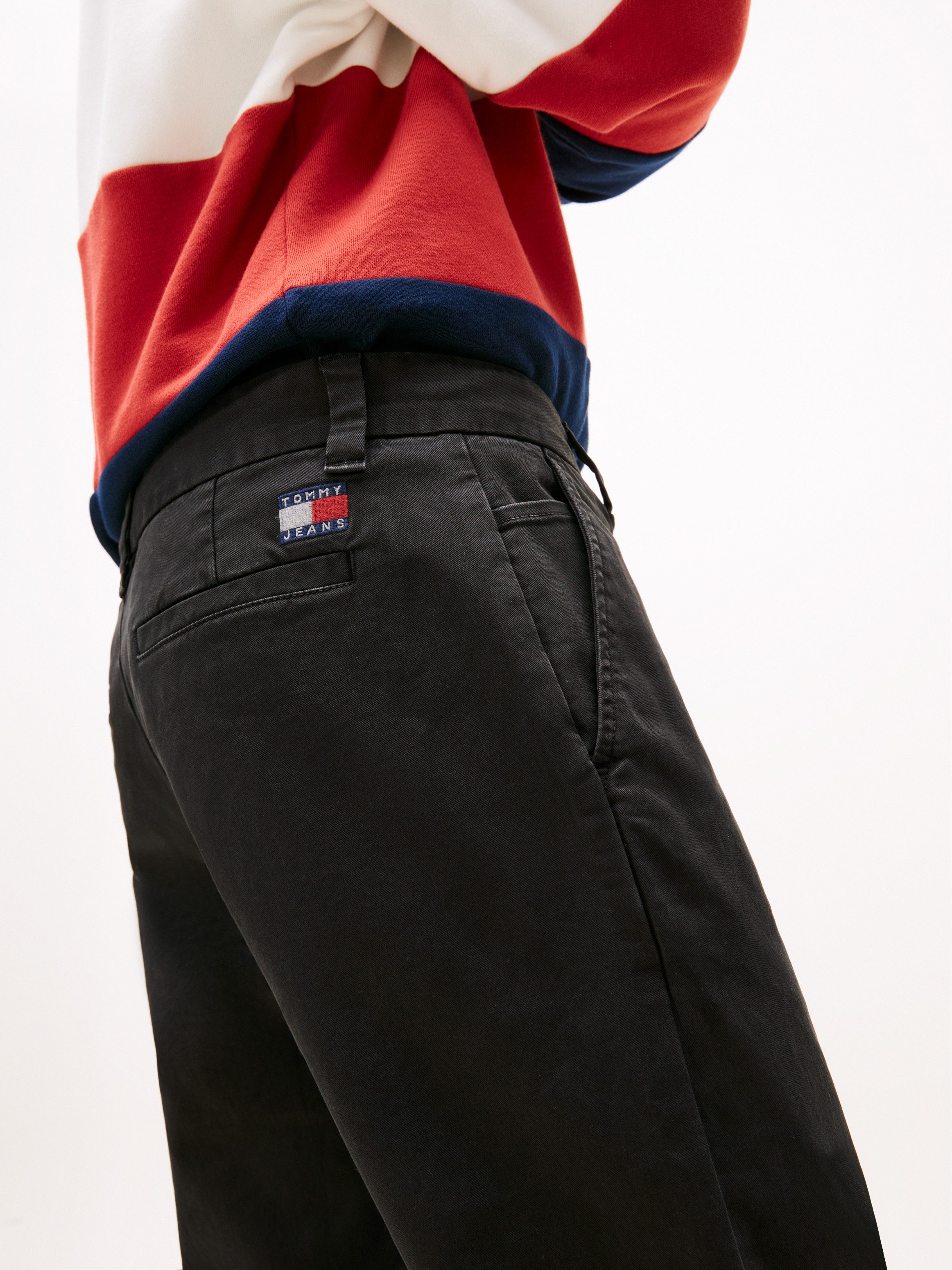 Tommy Jeans Chinohose SCANTON slim fit, Twill