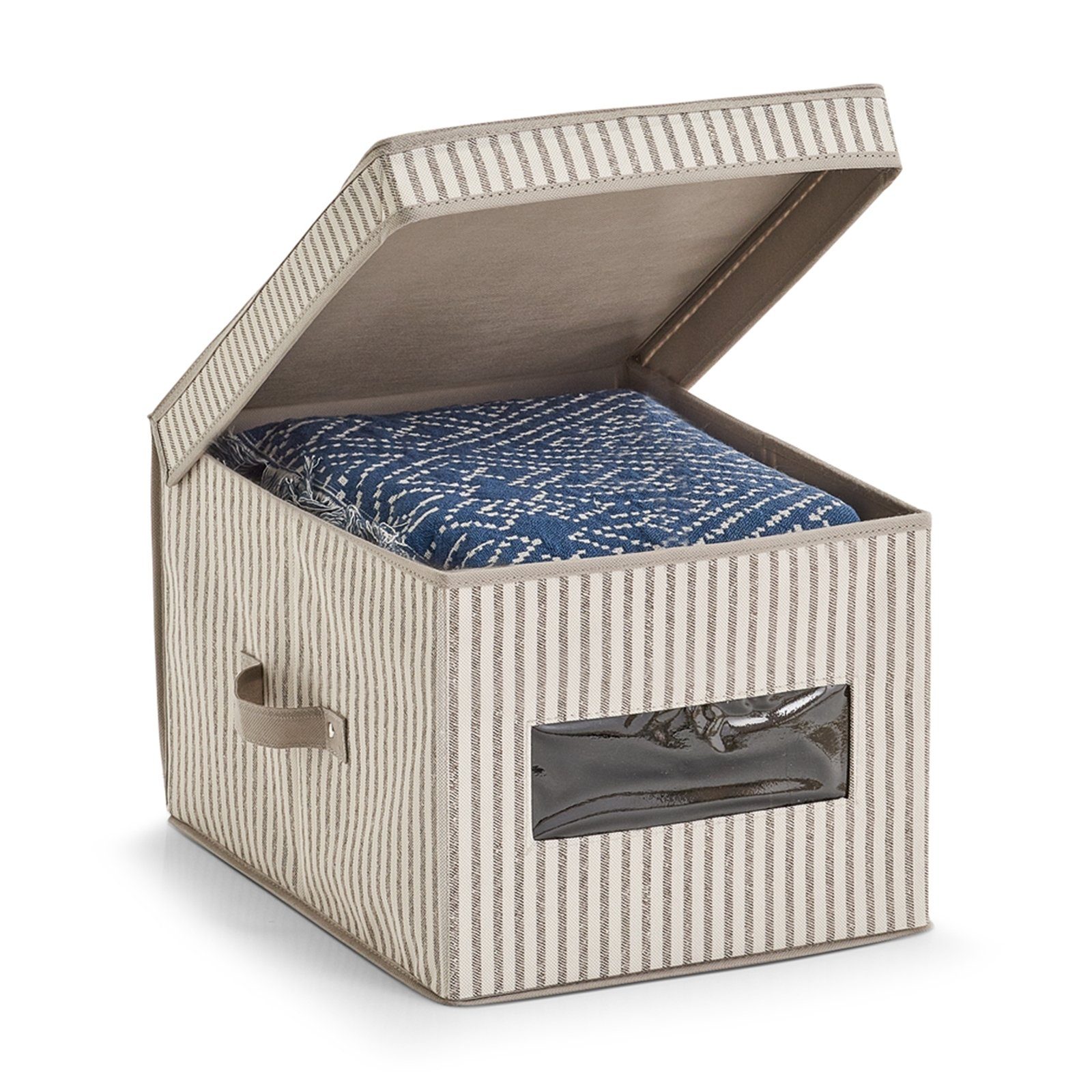 HTI-Living Aufbewahrungsbox Aufbewahrungsbox mit Deckel Stripes (1 Aufbewah günstig online kaufen