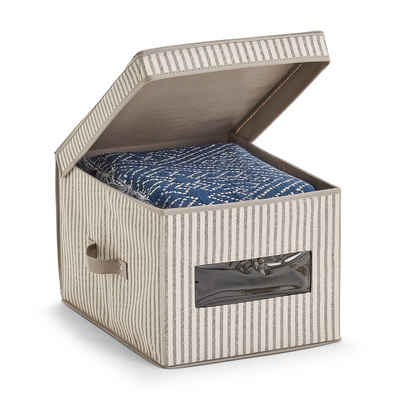 HTI-Living Aufbewahrungsbox Aufbewahrungsbox mit Deckel Stripes (1 Aufbewahrungsbox mit Deckel), Unterbettbox Organizer