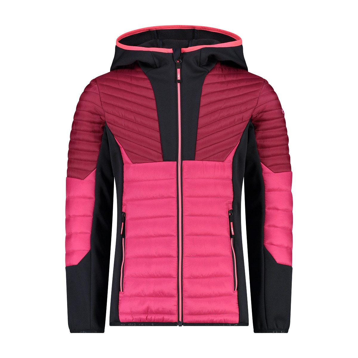 CMP Outdoorjacke CMP Mädchen Jacke Kid G Jacket Hybrid Fix Hood 32Z4435