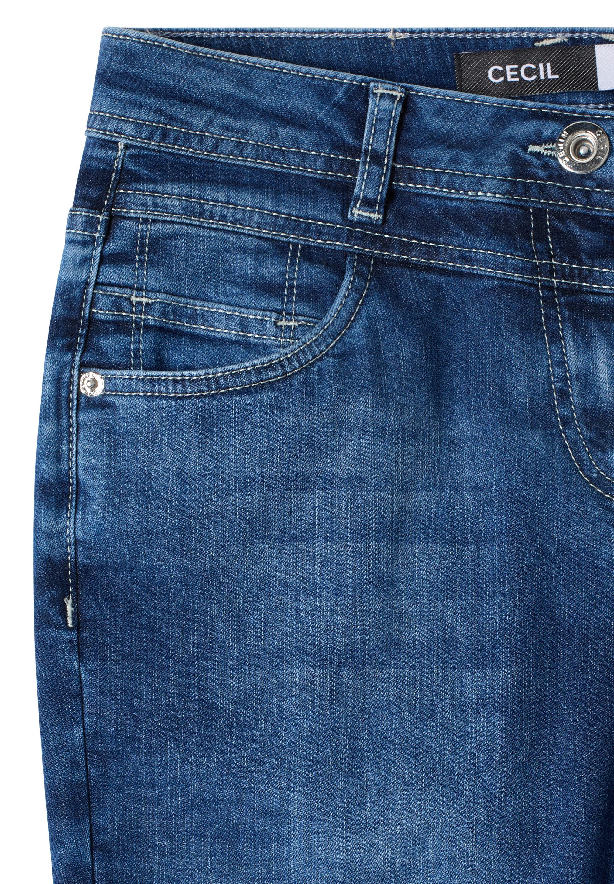 CECIL Comfort-fit-Jeans Middle Waist – Bild 3 von 5