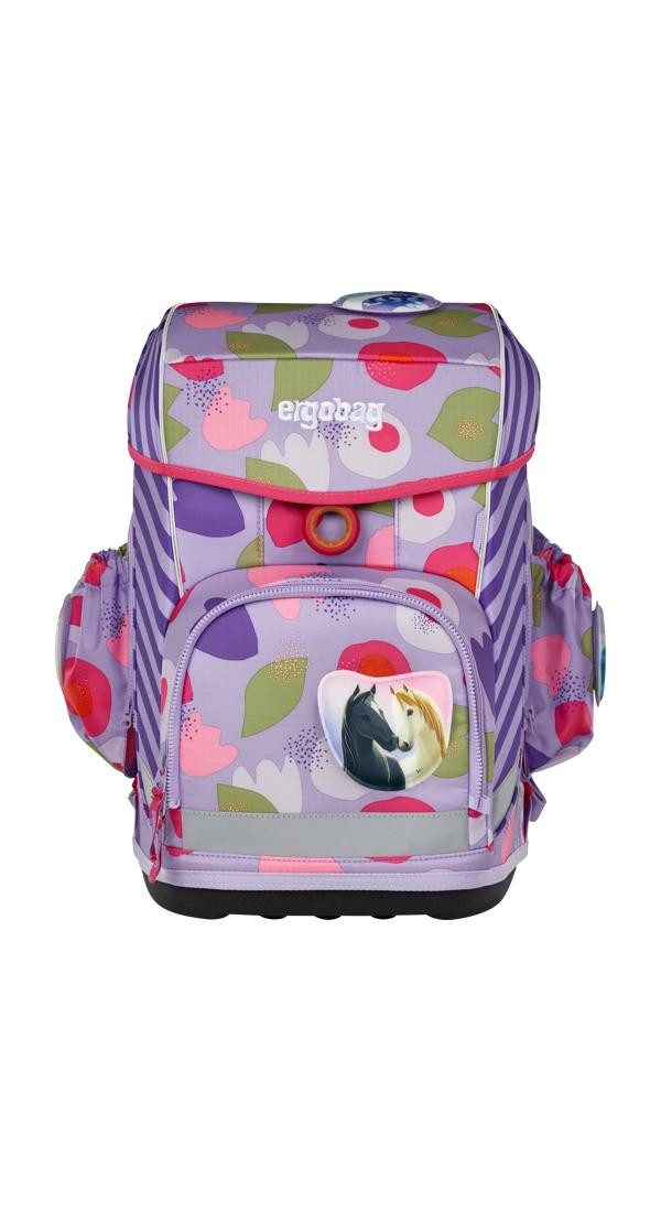ergobag Schulranzen cubo light Set (6-tlg., 5-teiliges Set), wiegt nur 780g