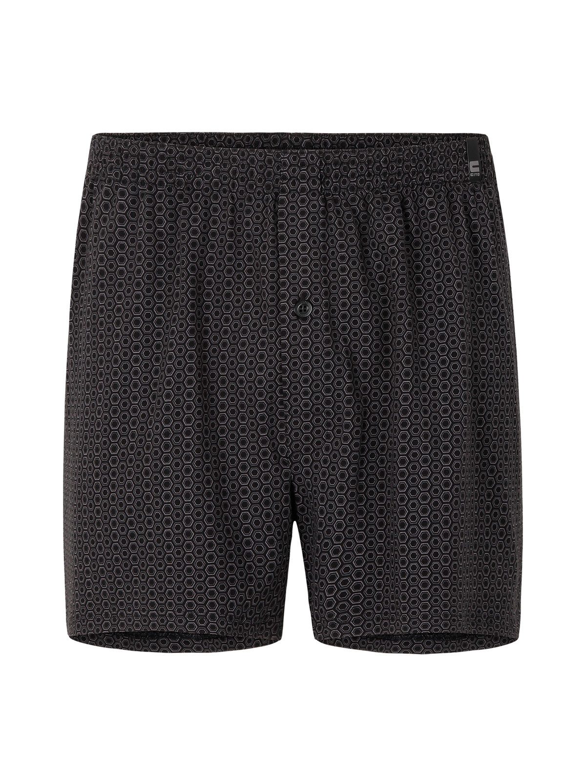 CiTO Boxershorts 3er Pack Boxershorts Alloverdruck cotton flex (Packung, 3- günstig online kaufen