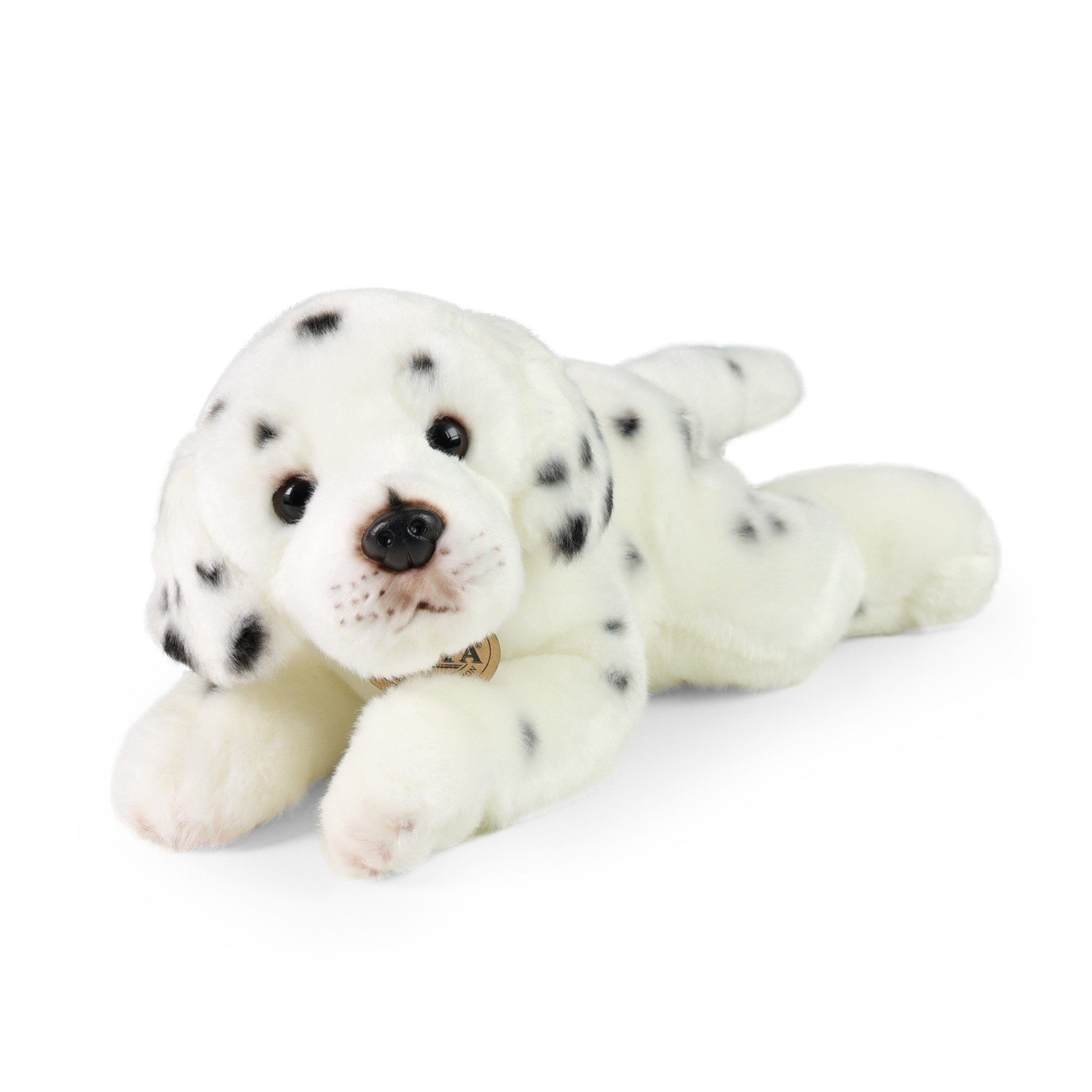 Teddys Rothenburg Kuscheltier Dalmatiner liegend 30 cm Plüschhund