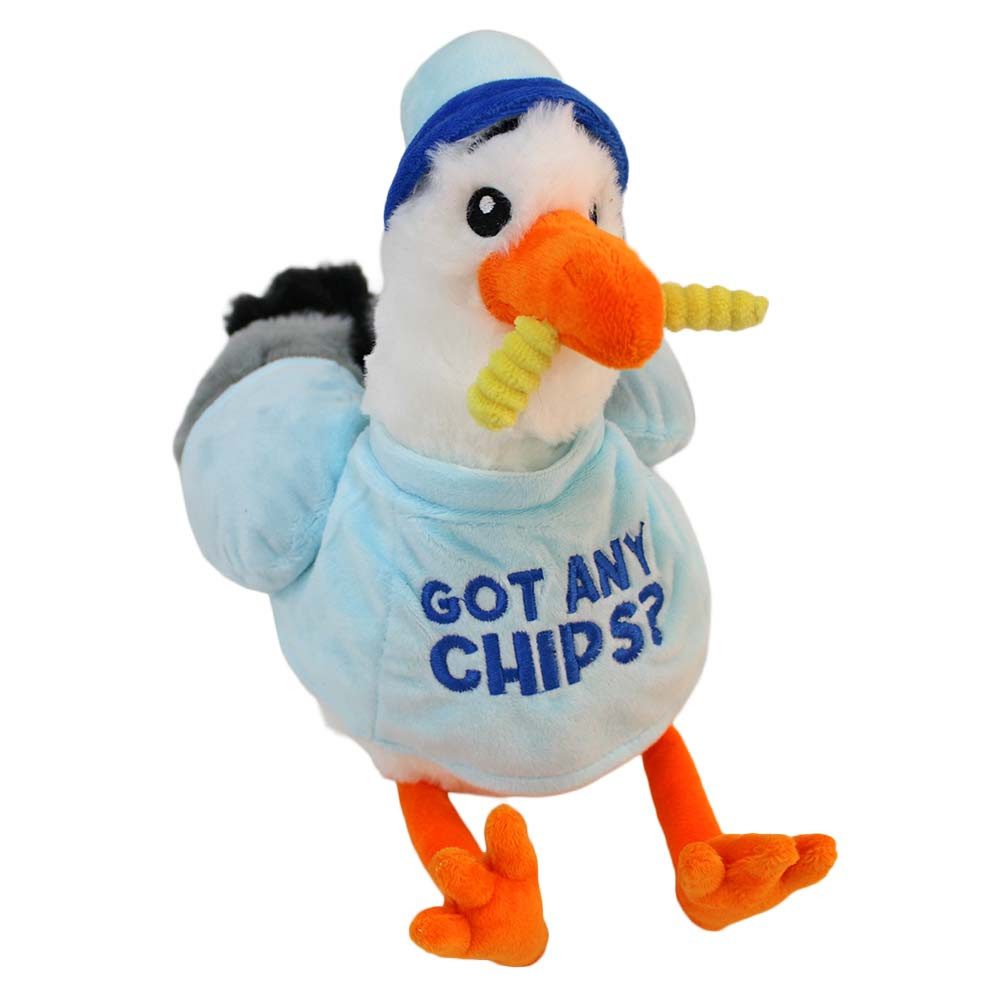 PMS Kuscheltier Kuscheltier Möwe mit Shirt und Mütze - ca. 26 cm (1-St)