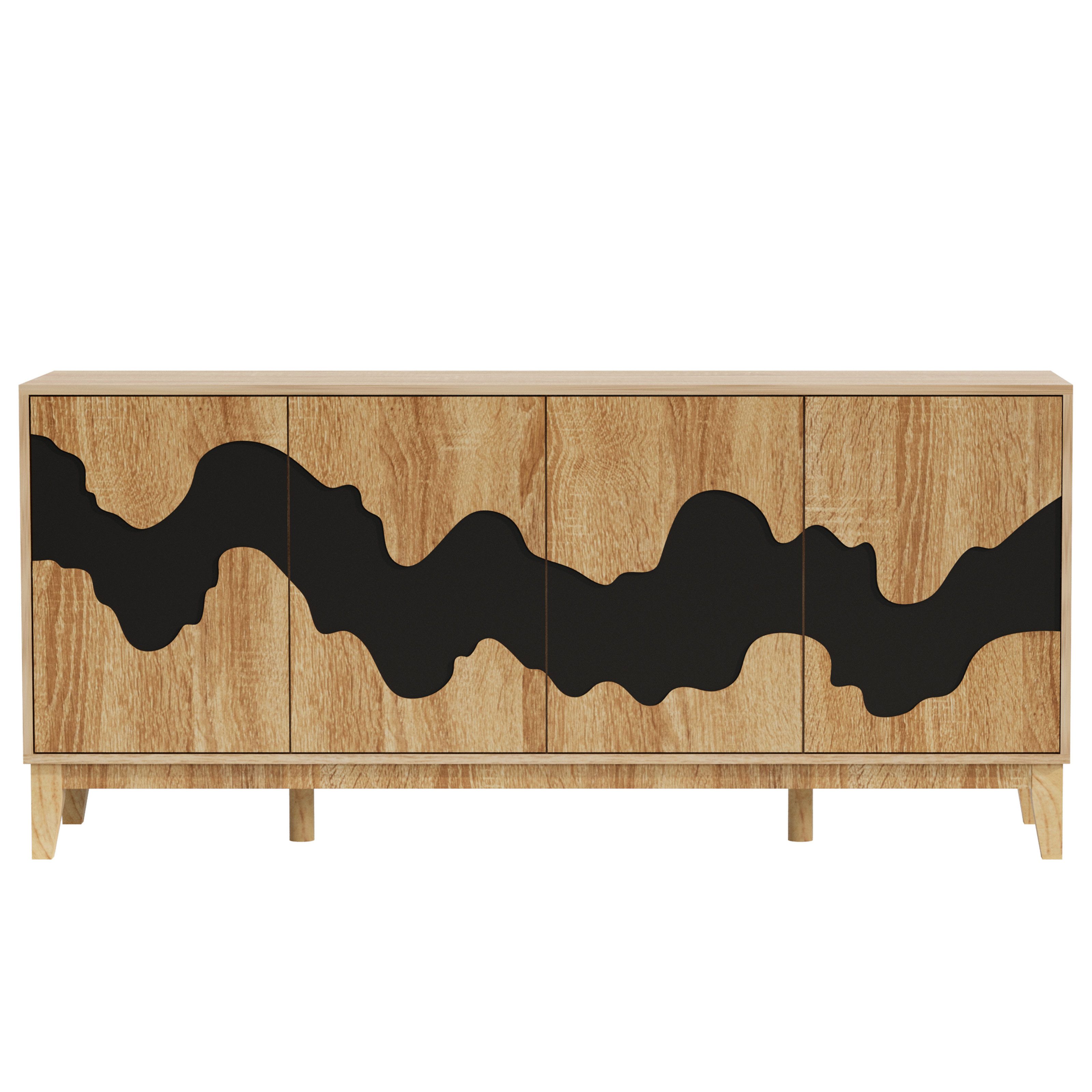 UEV Sideboard mit 4 Türen, Kommode günstig online kaufen