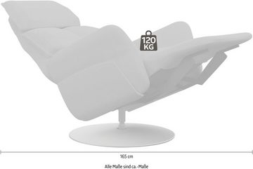 ADA trendline Relaxsessel Thimo, in Größe M, Liegefläche 180cm, verstellbar, optional mit Aufstehhilfe