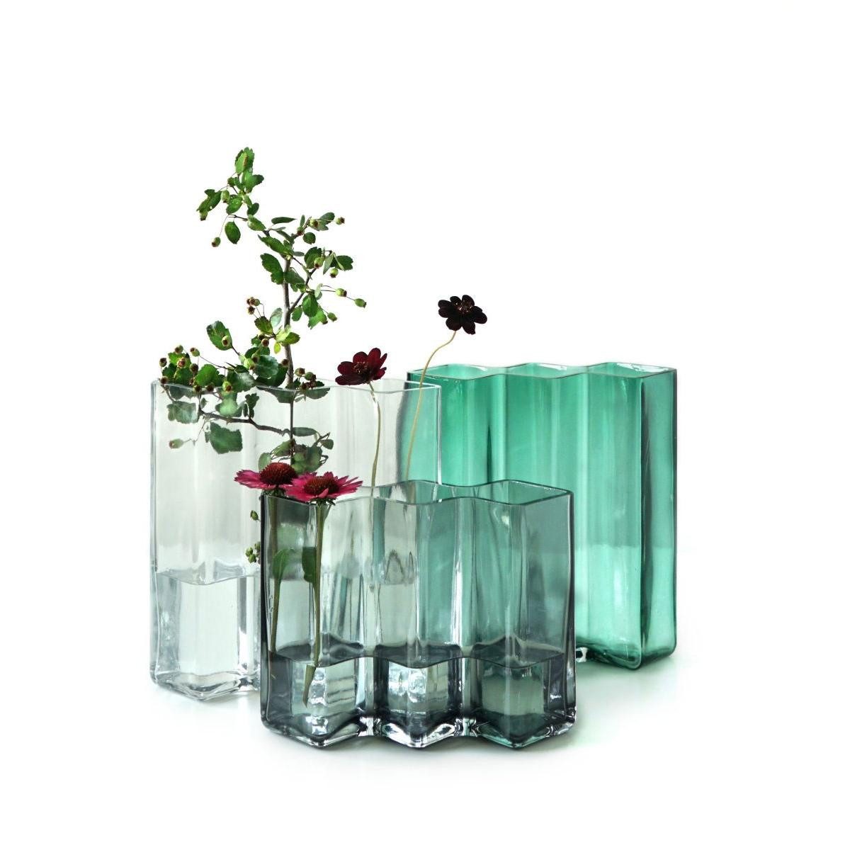 Born in Sweden Dekovase Vase Row Grau (4 Kammern)