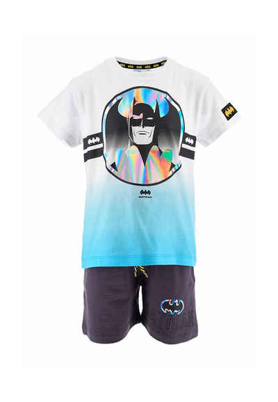 Batman T-Shirt & Шорты DC T-Shirt und kurze Hose Sommer-Set (2-tlg)