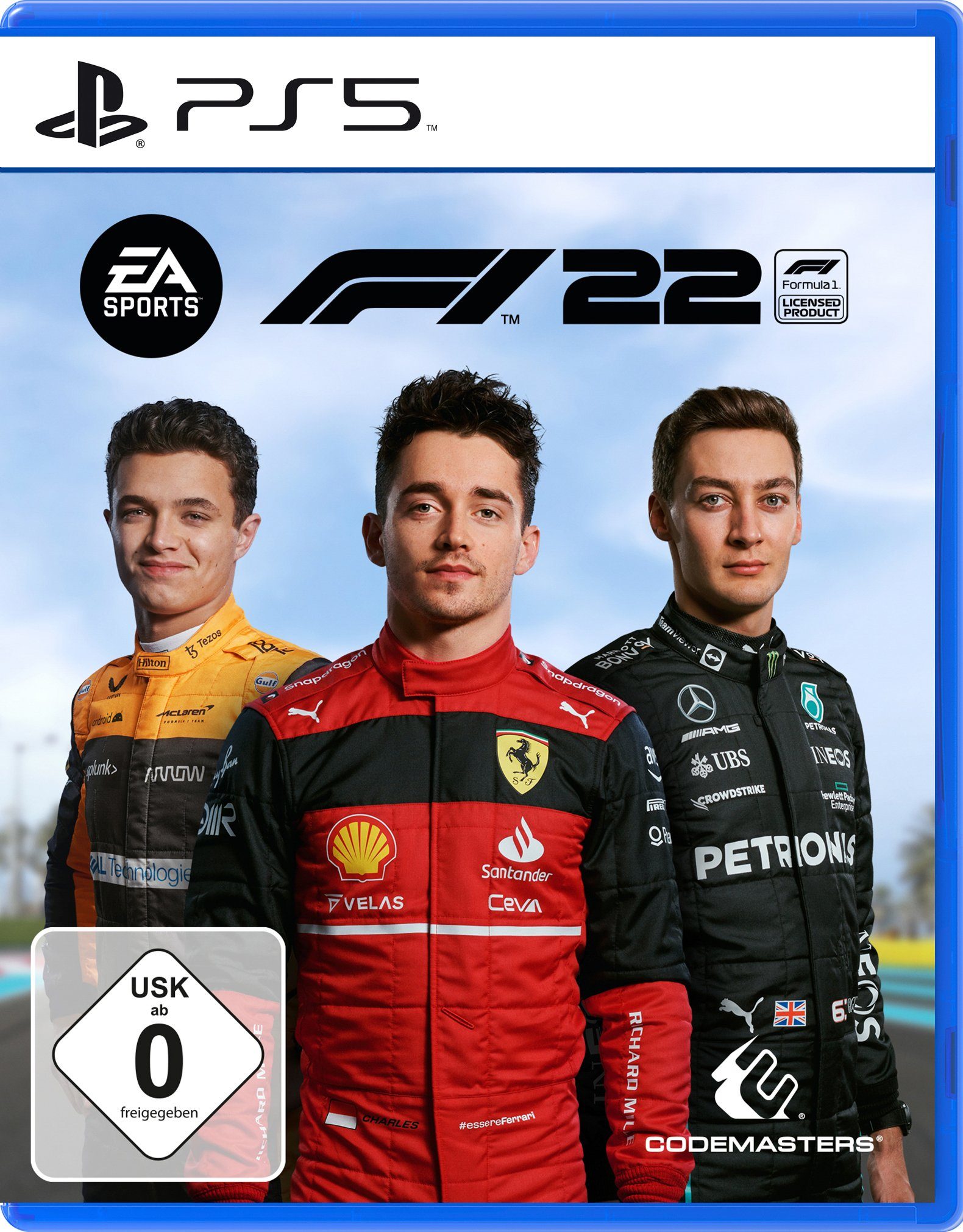 F1 2022 PlayStation 5, Setze dich hinter das Steuer atemberaubender Wagen  aus der 2022er Saison