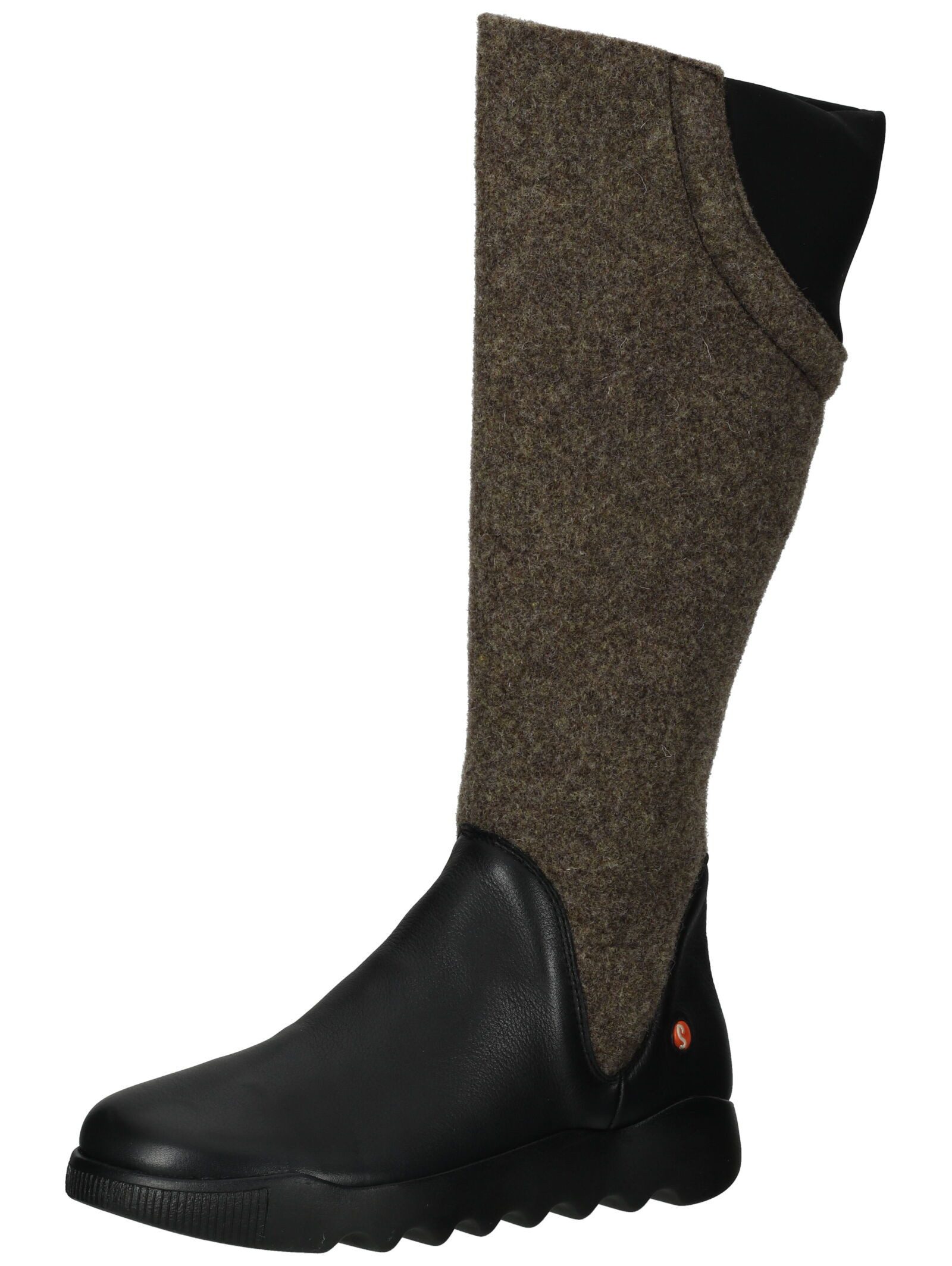 Stiefel Leder/Textil Stiefel