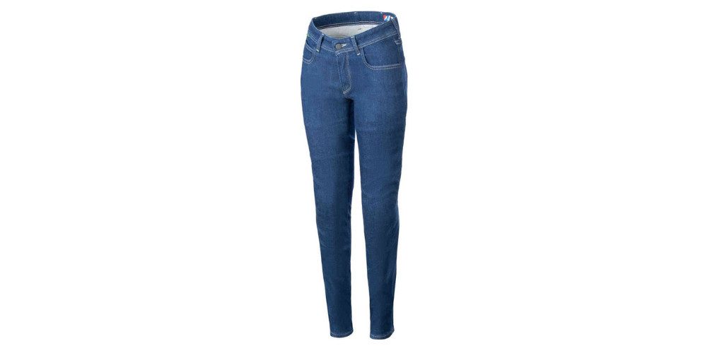 Alpinestars Motorradhose Daisy V3 Damen Motorrad Jeans Knieprotektoren enthalten