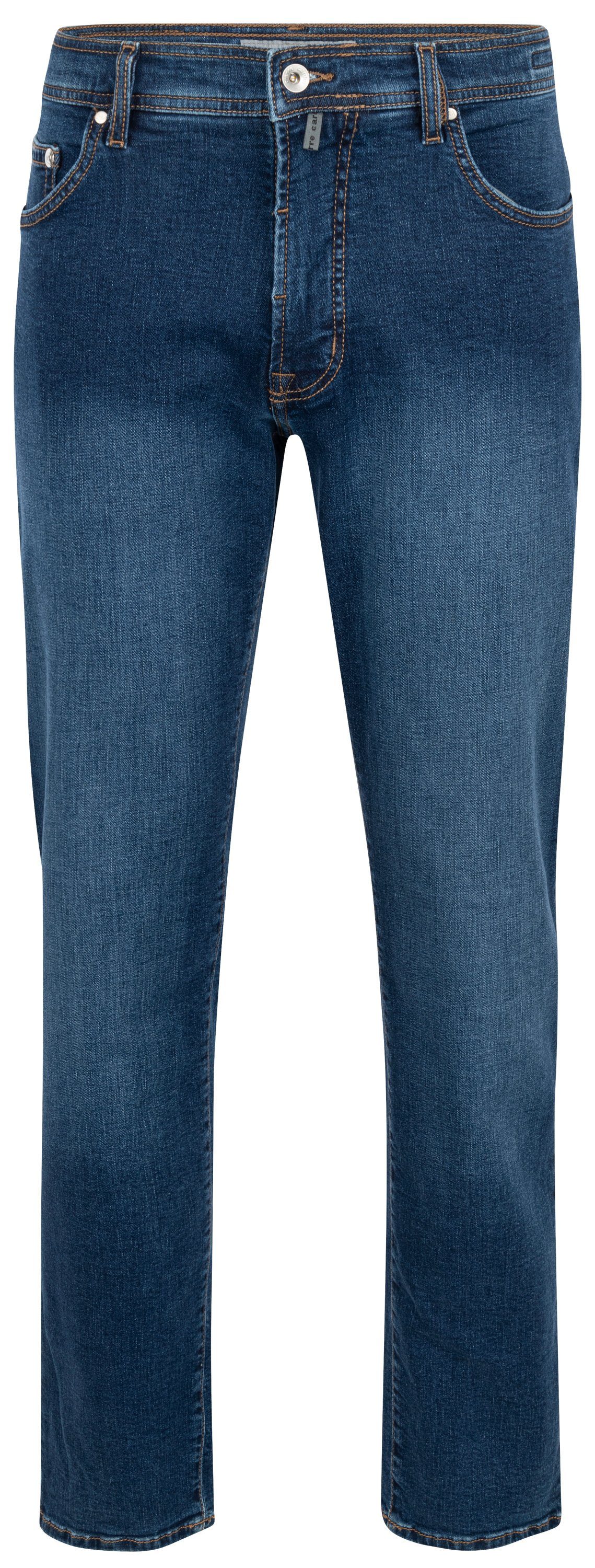 Pierre Cardin 5-Pocket-Jeans PIERRE CARDIN DEAUVILLE blue used buffies 31960 7106.6824 | Straight-Fit Jeans