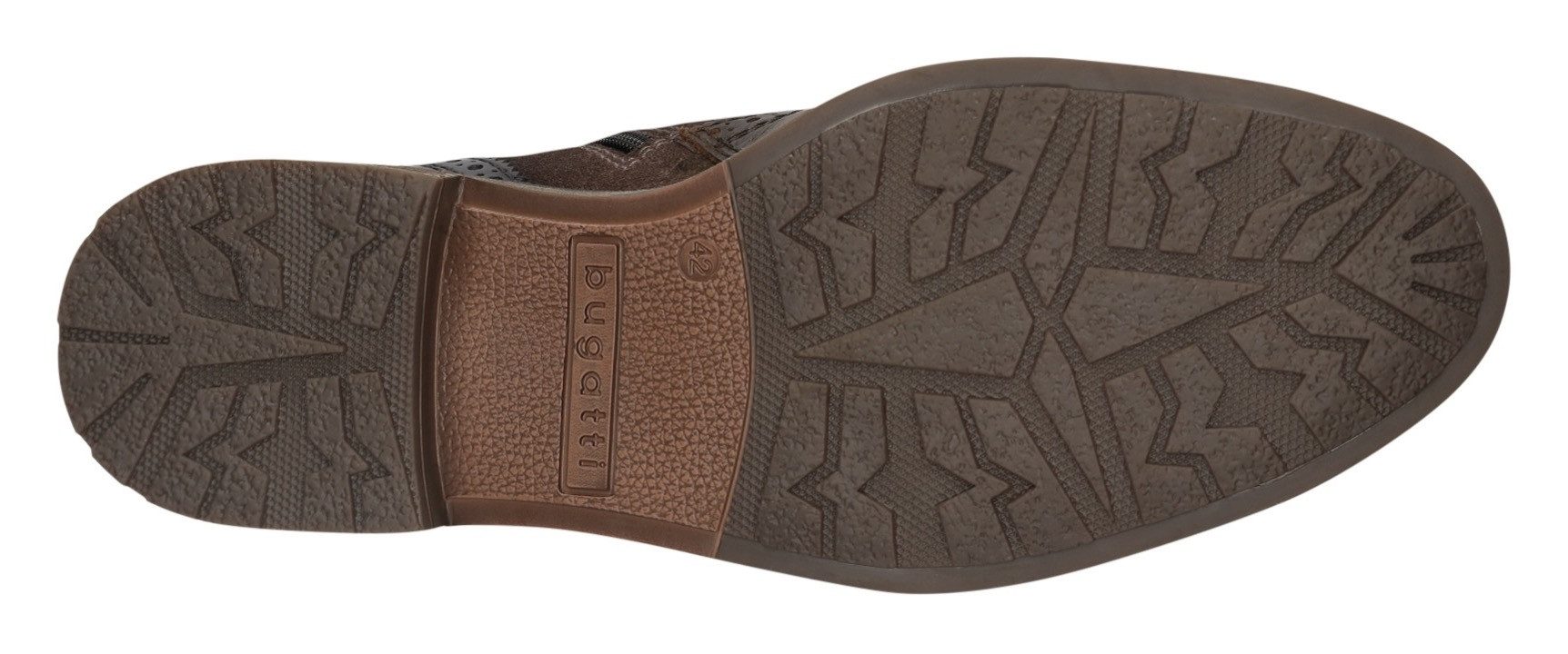 bugatti Schnürboots Stiefel, Anzugschuh, Boots mit eleganter Flügelkappe