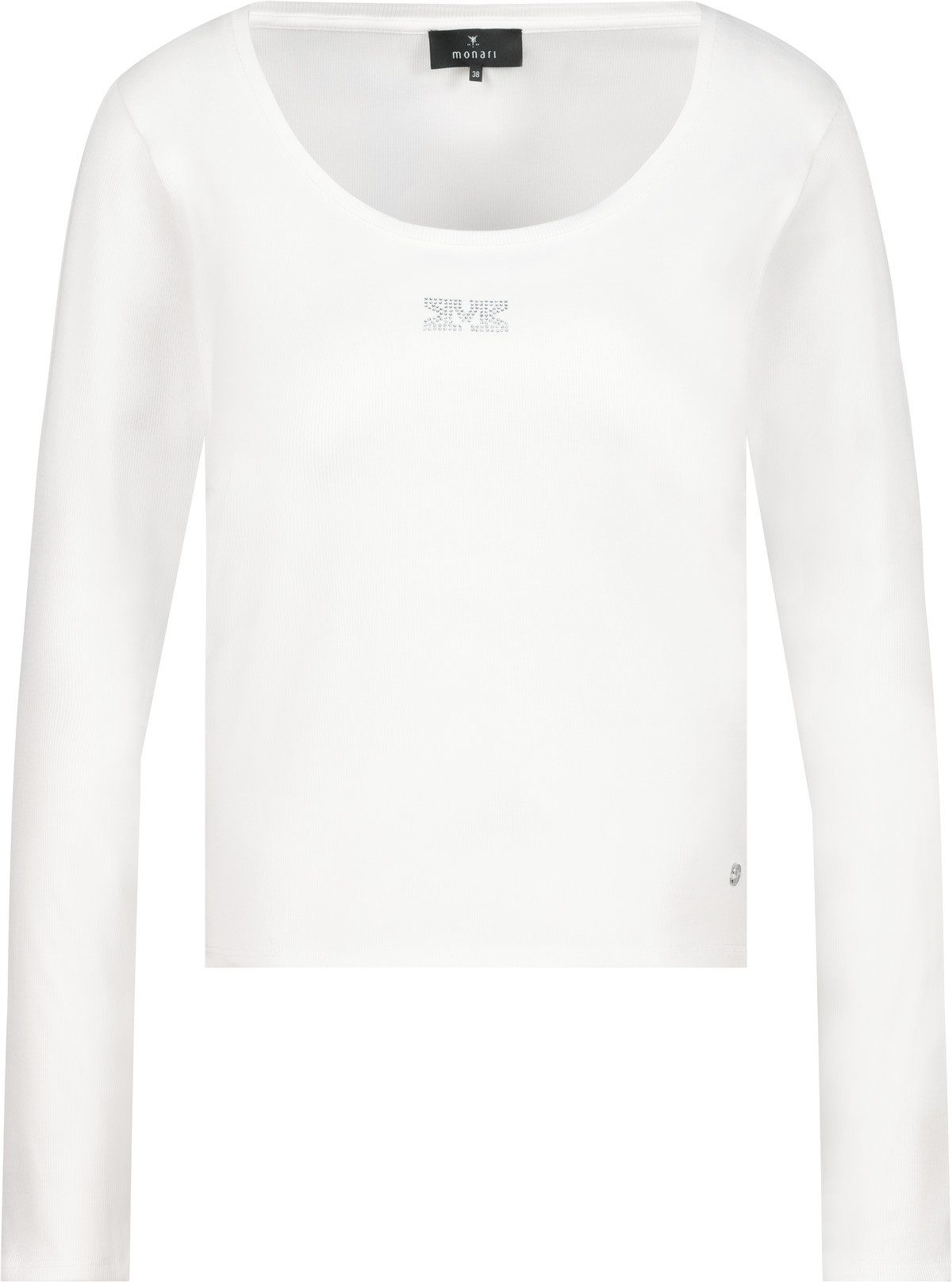 Monari Longsleeve Pullover off-white günstig online kaufen