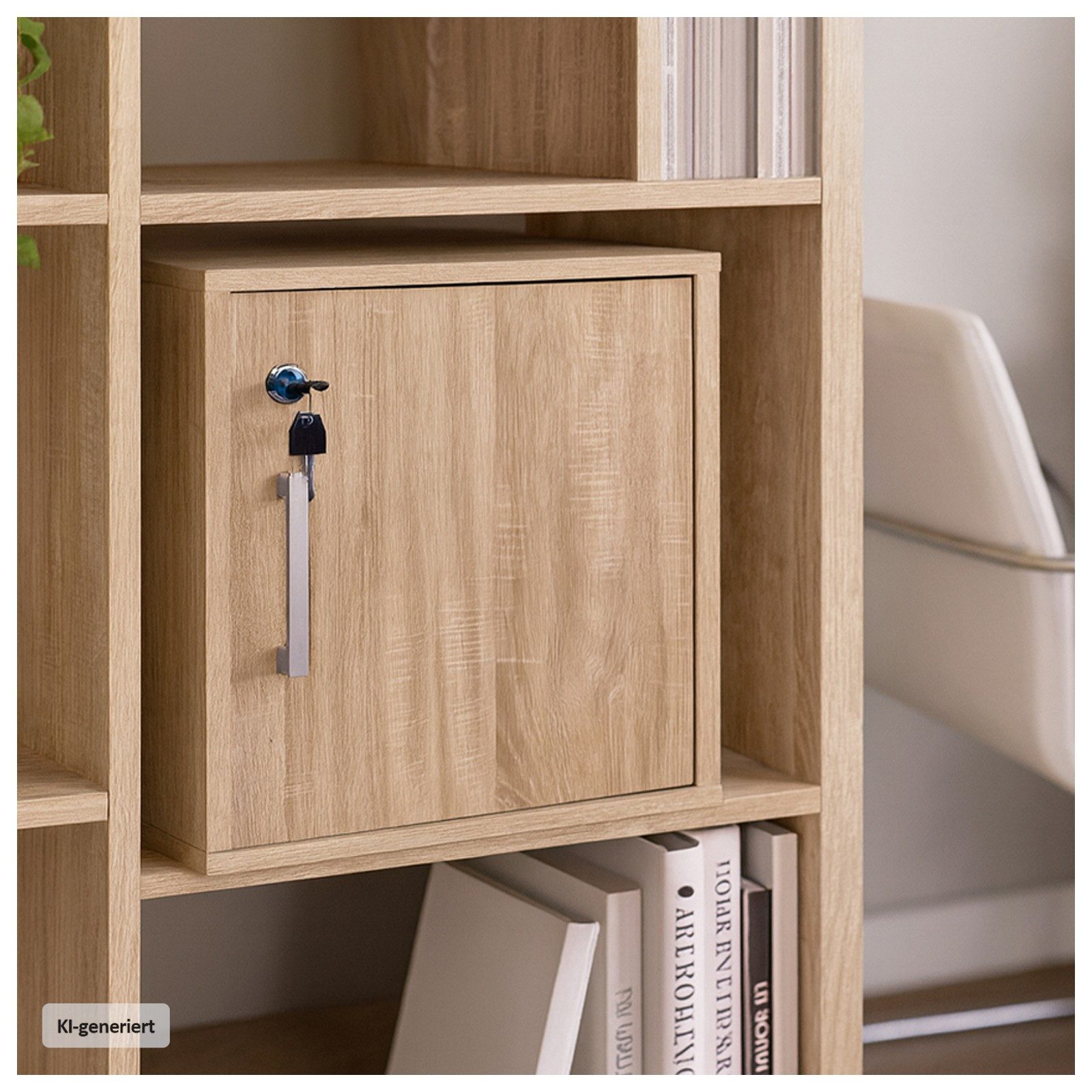 HTI-Living Tresor Zimmersafe Malin Sonoma (Stück, 1-St., 1 Zimmersafe), Möbeltresor mit Schlüssel