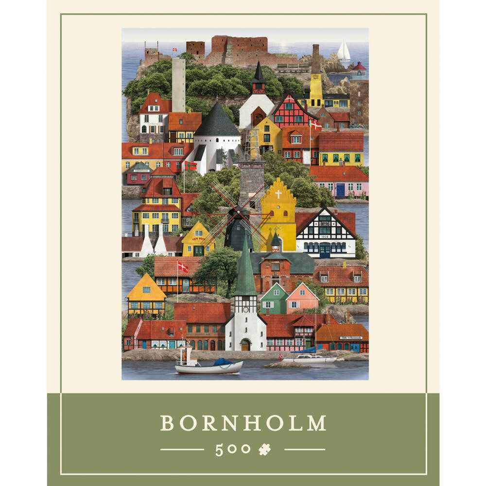 Martin Schwartz Puzzle Bornholm, 500 Puzzleteile günstig online kaufen