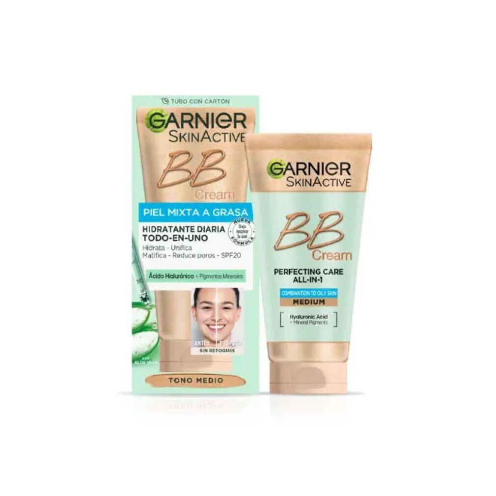 GARNIER BB-Creme Bb Cream Gemischte Bis Fettige Haut Medium 50ml