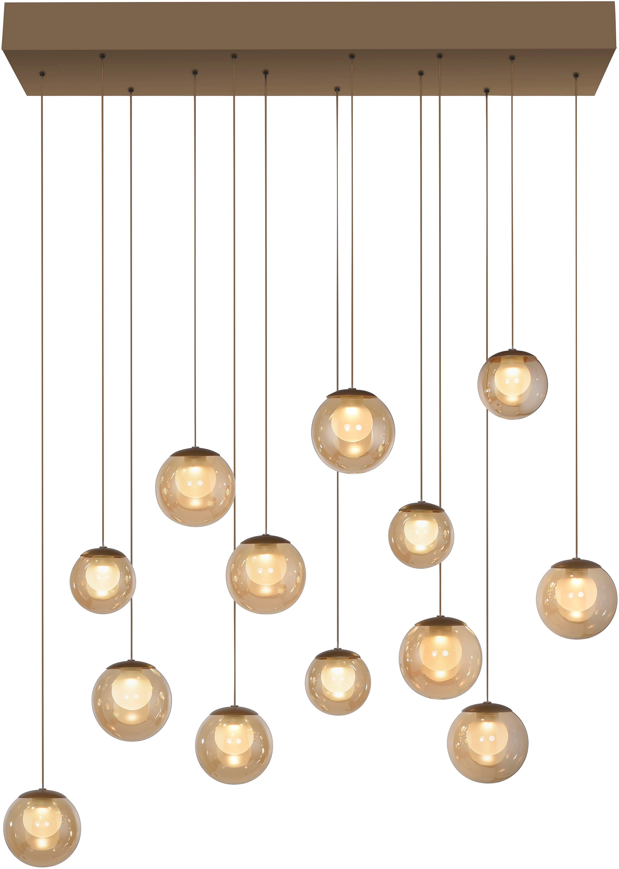 Neuhaus PURE LED Pendelleuchte PURE Popup, CCT - über Fernbedienung, LED fest integriert, warmweiß - kaltweiß, Comfort Lift, CCT, dimmbar über Fernbedienung