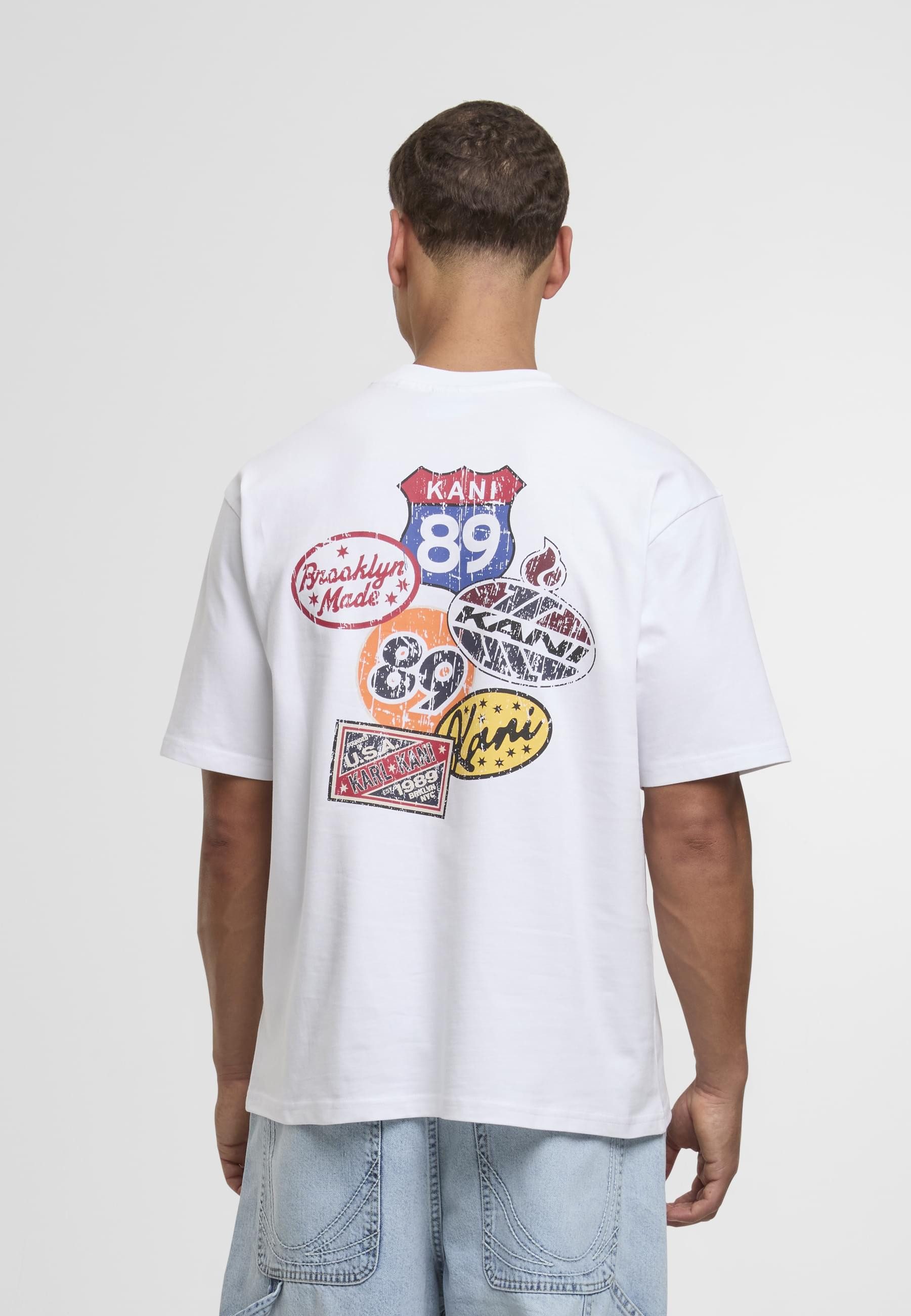 Karl Kani T-Shirt Karl Kani Retro Patch Print T-Shirt (1-tlg)