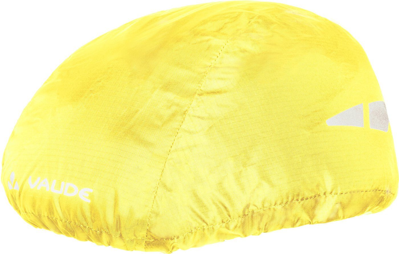 VAUDE Fahrradhelmüberzug Helmet Raincover Regenschutz für den Helm neon-gelb