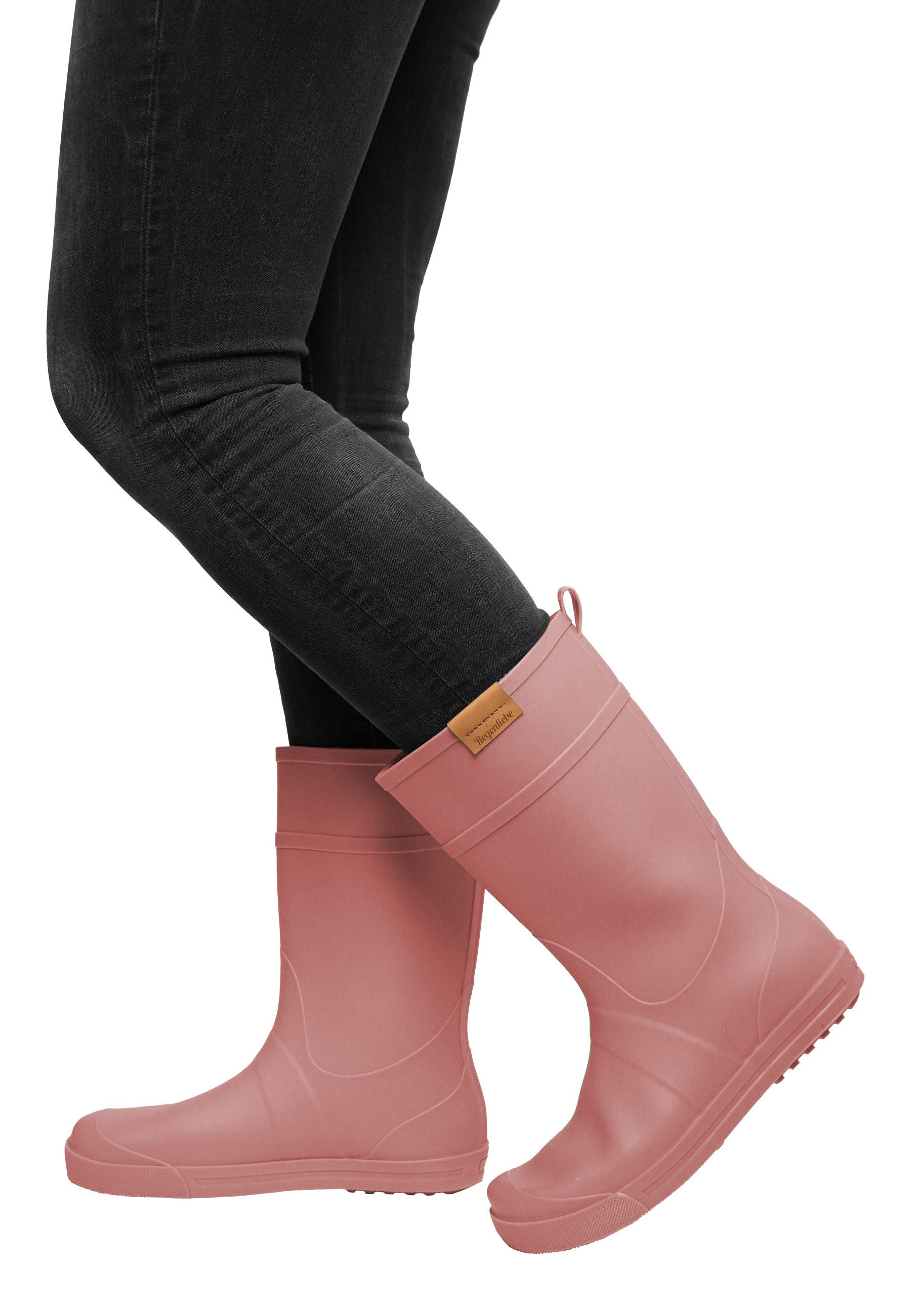 Regenliebe Summer Rain Gummistiefel halbhoch mit rutschfester Laufsohle leicht und angenehm