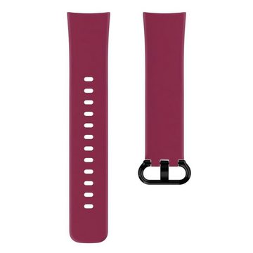 Hama Smartwatch-Armband Ersatzarmband für Fitbit Versa 3/4/Sense (2), TPU, 22 cm/21 cm